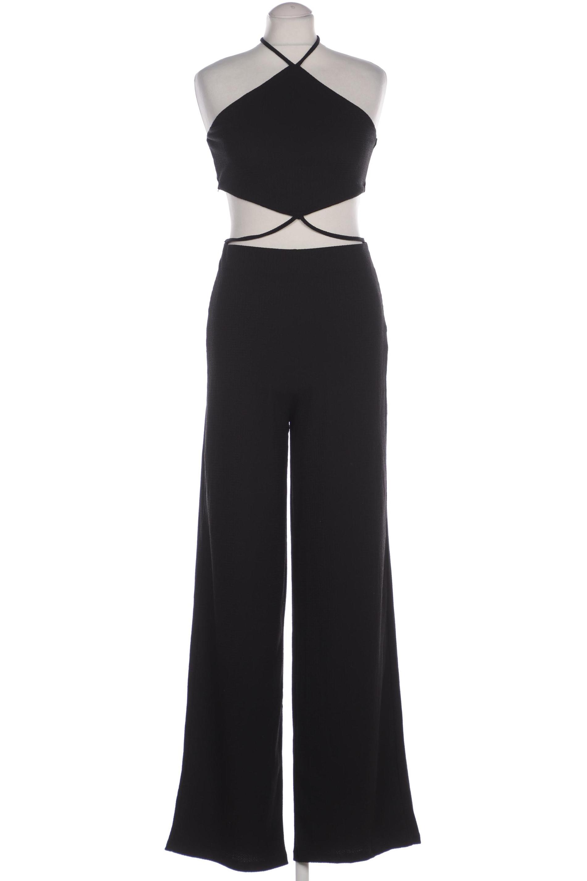 

bershka Damen Jumpsuit/Overall, schwarz, Gr. 36