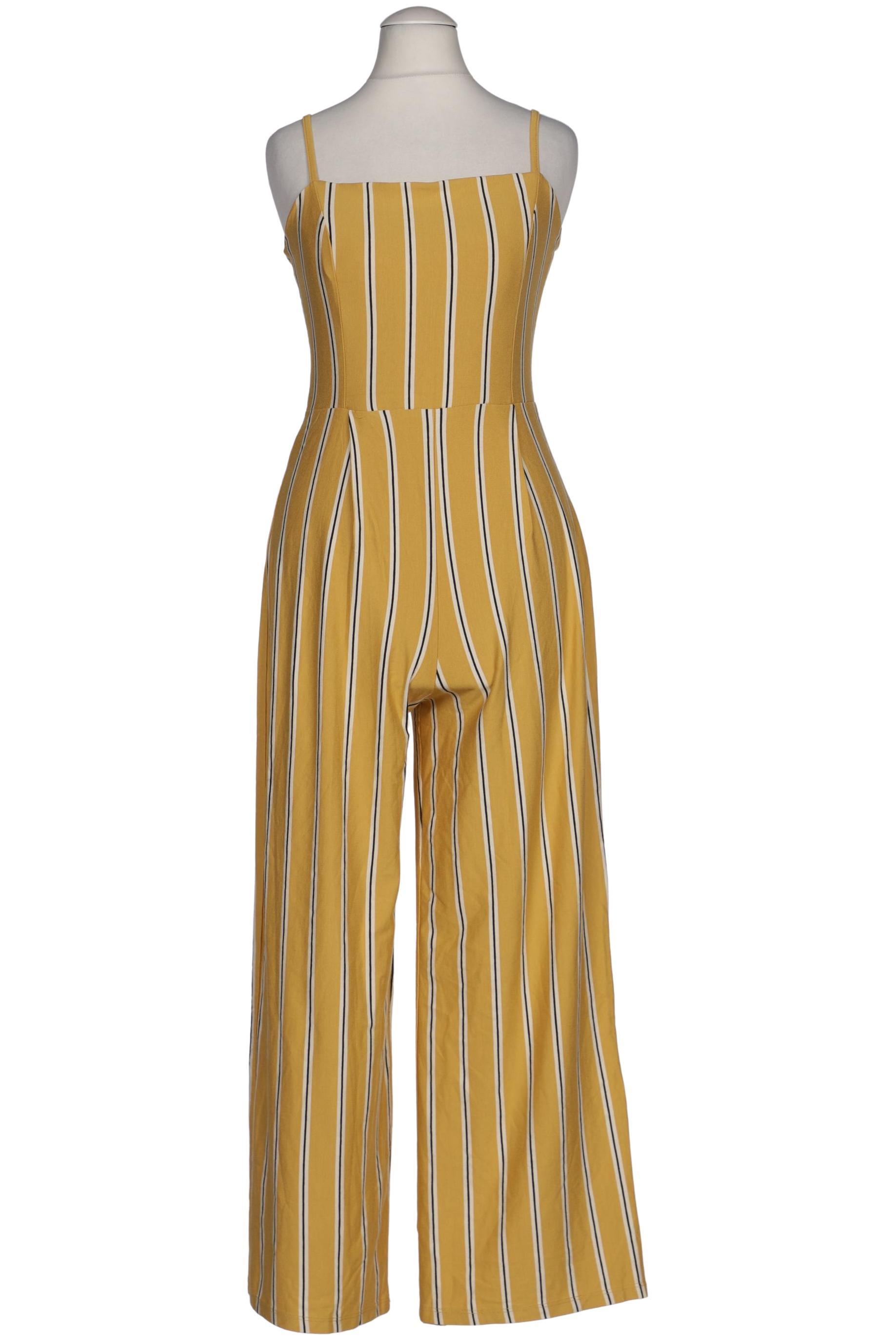 

bershka Damen Jumpsuit/Overall, gelb, Gr. 36