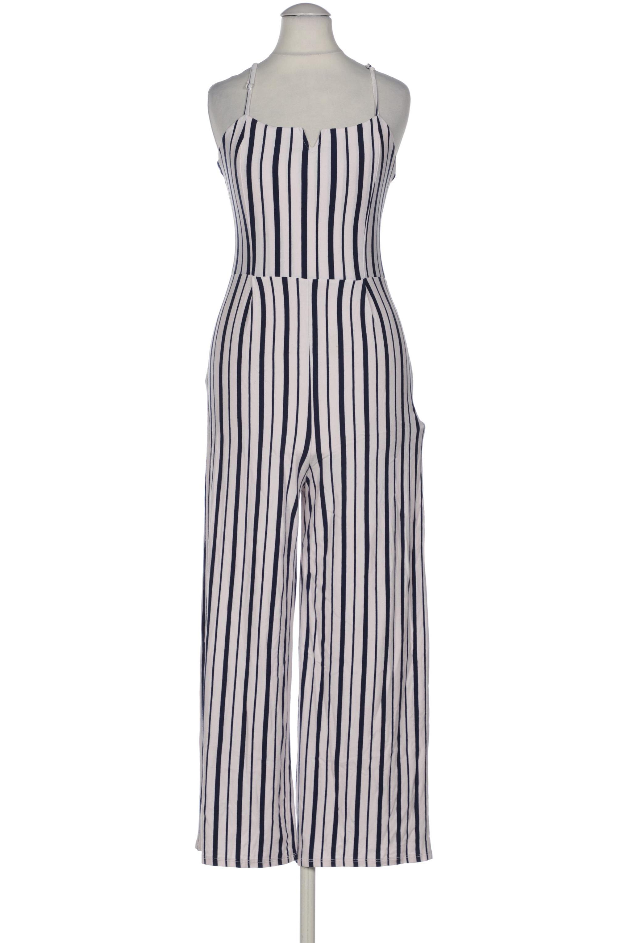 

bershka Damen Jumpsuit/Overall, weiß, Gr. 36