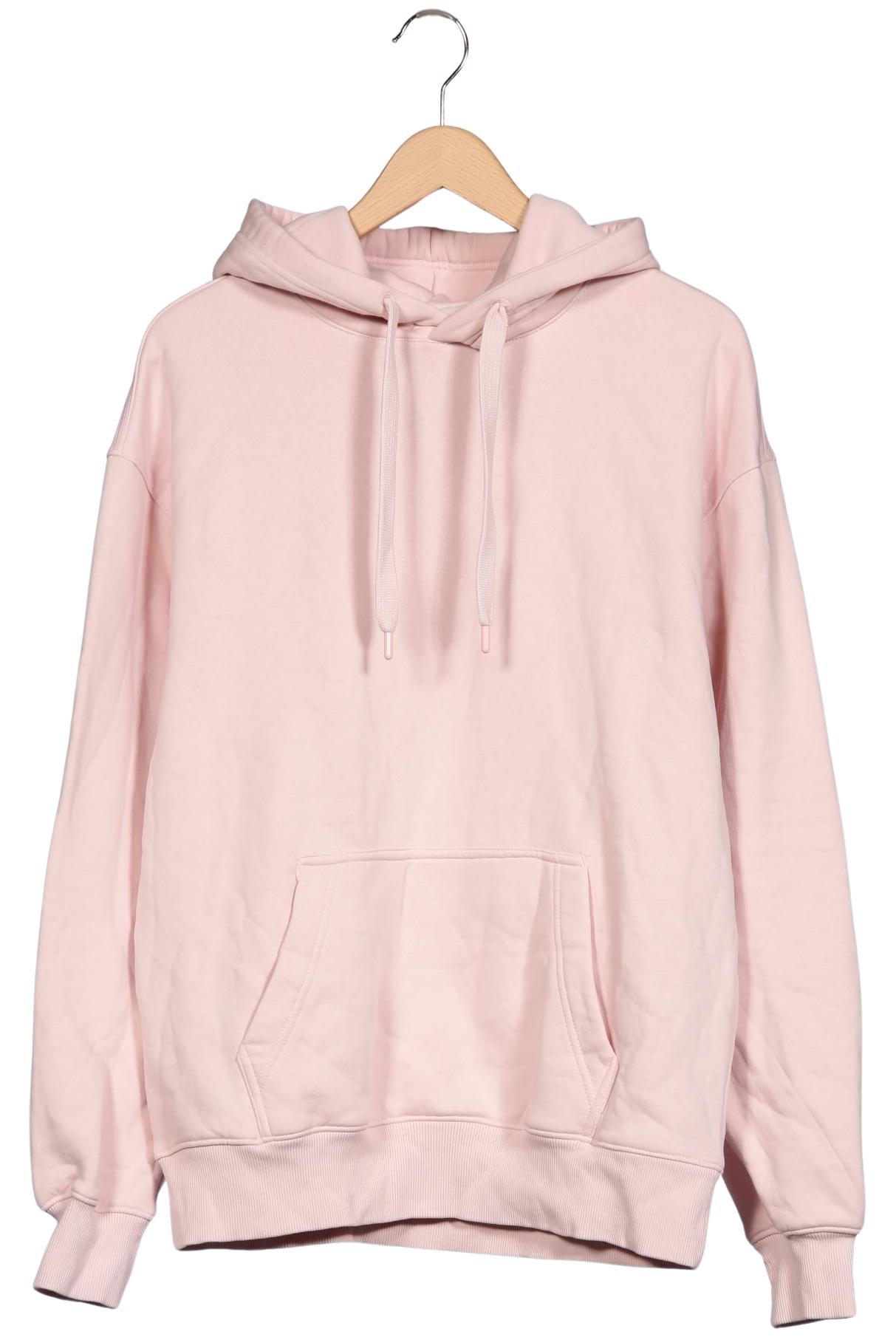 

bershka Damen Kapuzenpullover, pink, Gr. 42