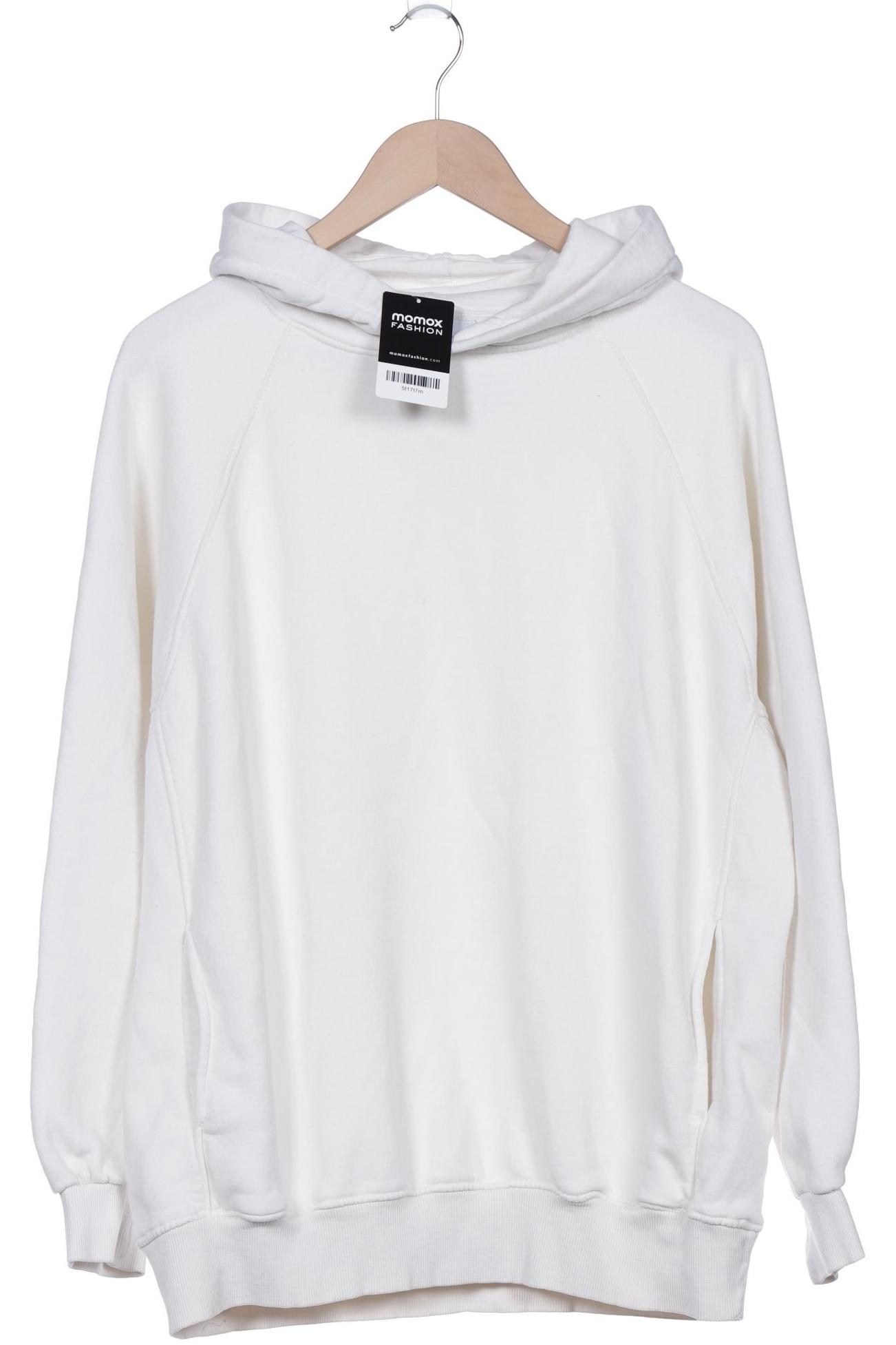 

bershka Damen Kapuzenpullover, weiß, Gr. 36