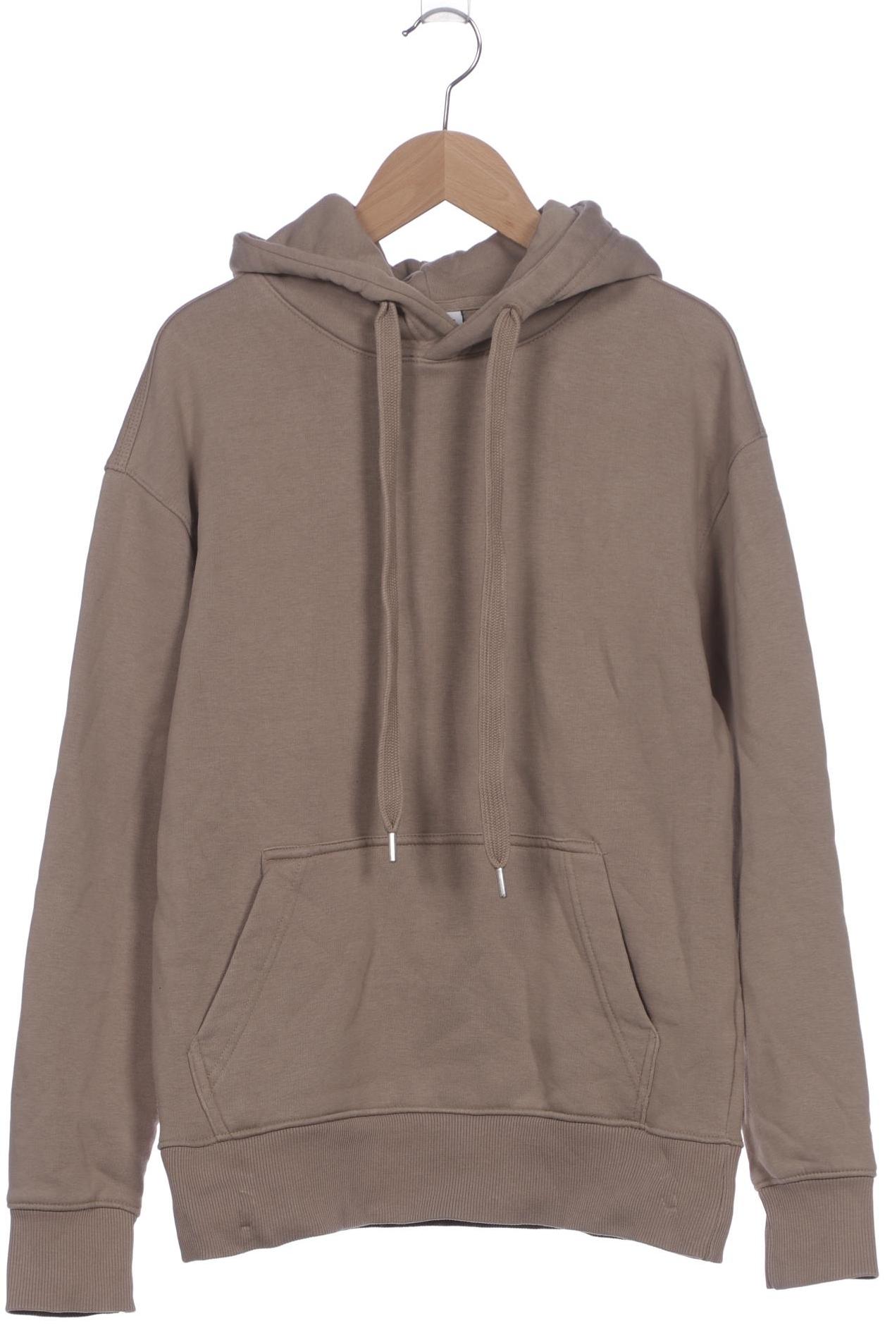 

bershka Damen Kapuzenpullover, beige, Gr. 32