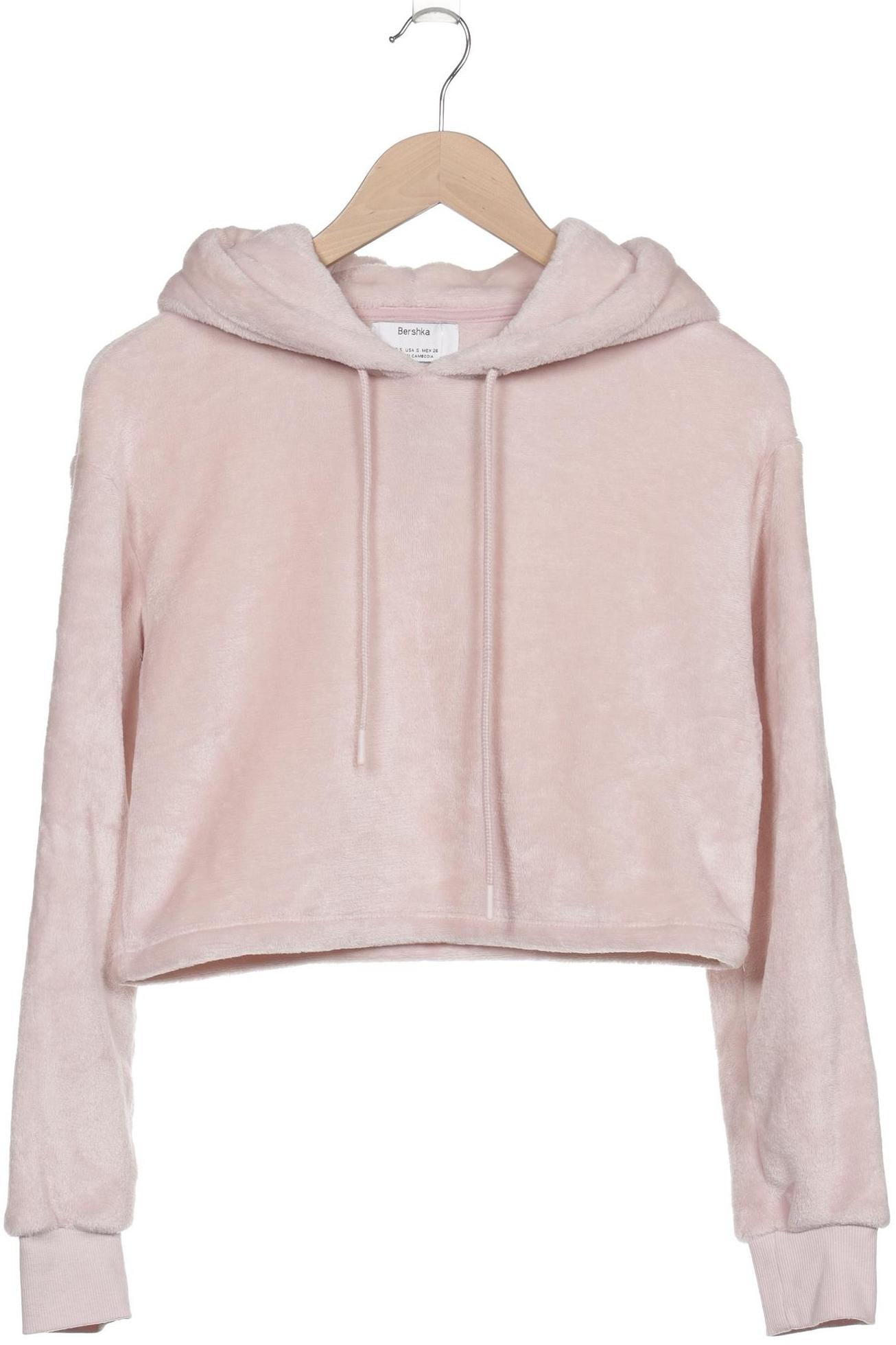 

bershka Damen Kapuzenpullover, pink, Gr. 36