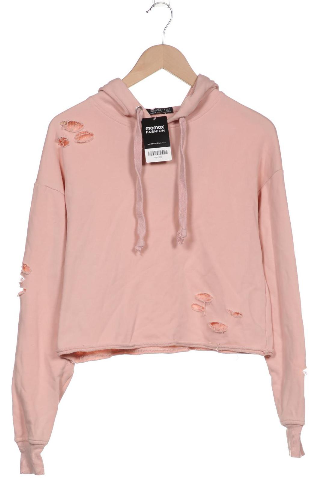 

bershka Damen Kapuzenpullover, pink, Gr. 36