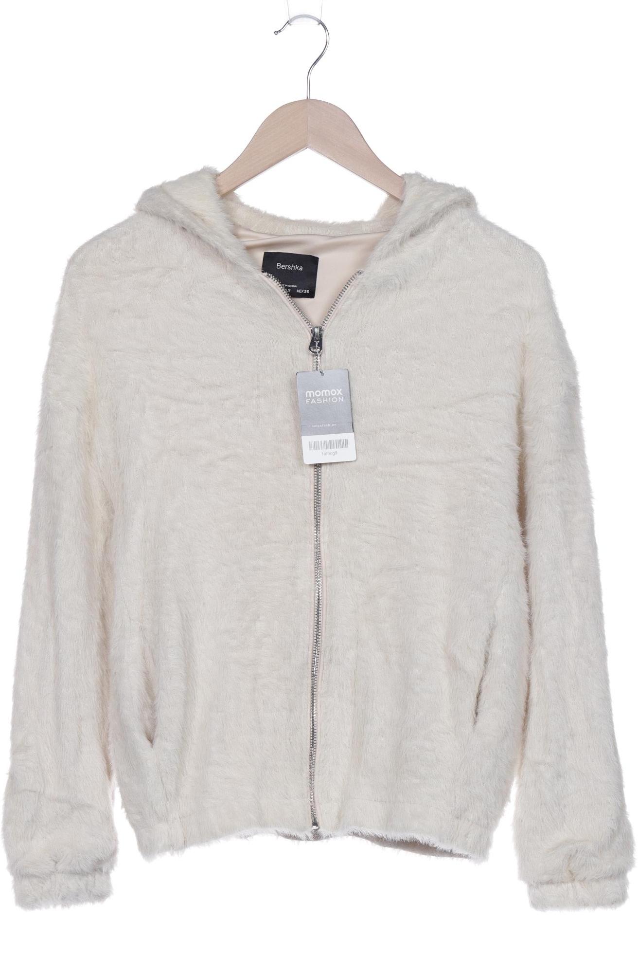 

bershka Damen Kapuzenpullover, beige, Gr. 36