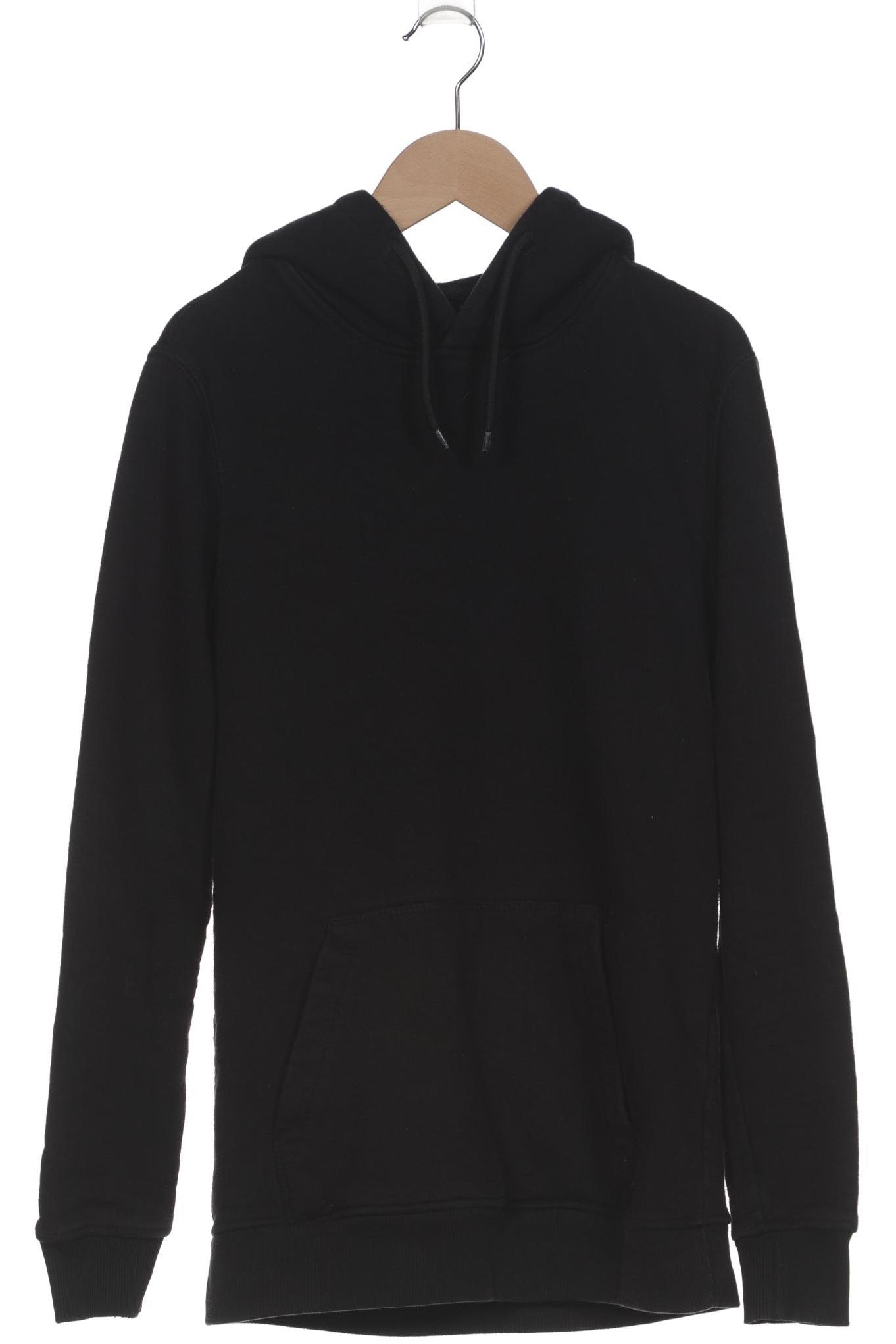 

bershka Damen Kapuzenpullover, schwarz, Gr. 34