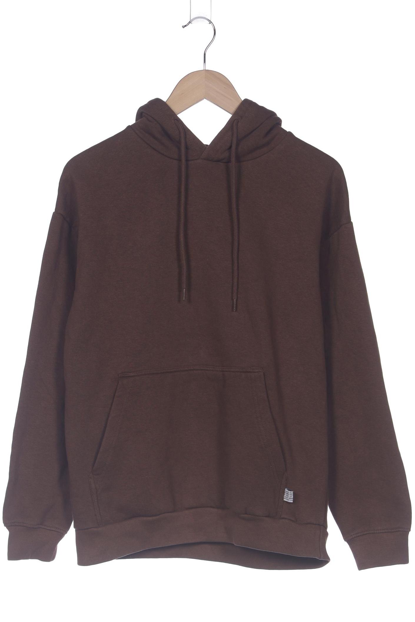 

bershka Damen Kapuzenpullover, braun, Gr. 36