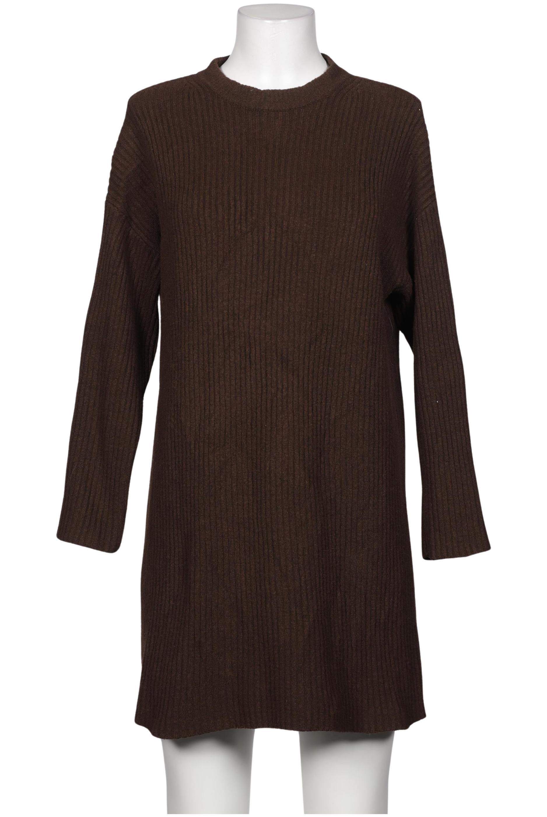 

bershka Damen Kleid, braun, Gr. 34