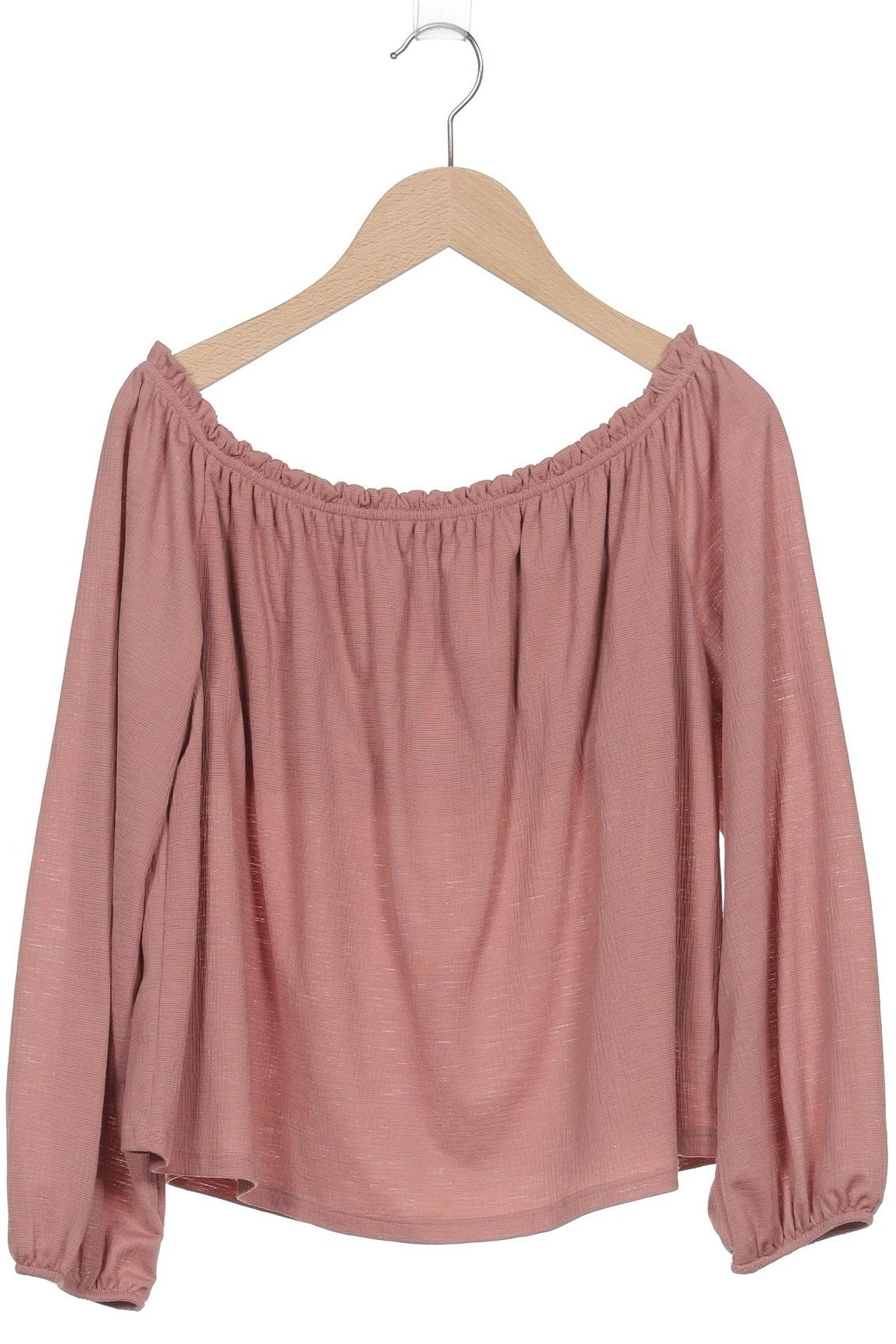 

bershka Damen Langarmshirt, orange, Gr. 38