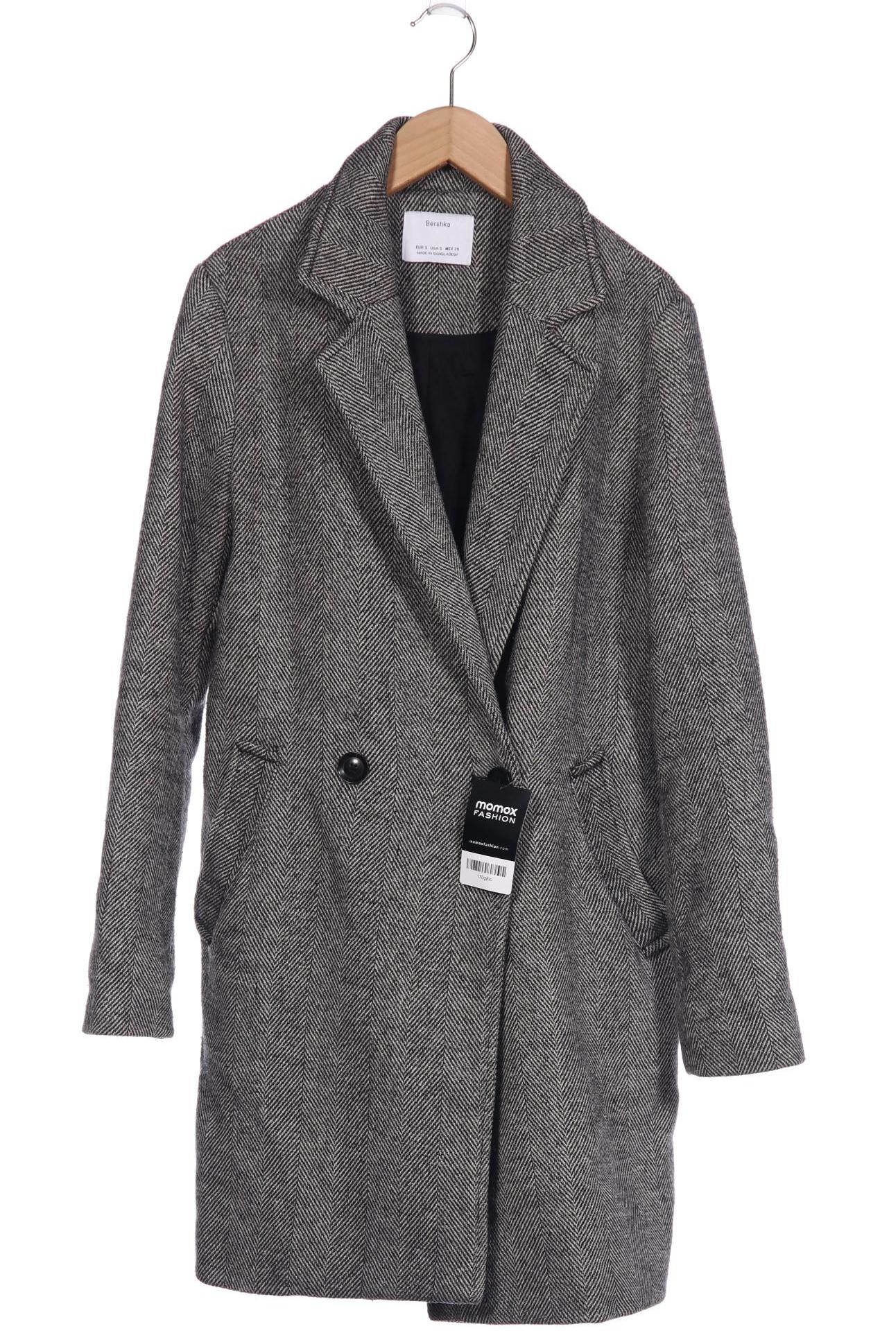 

bershka Damen Mantel, grau