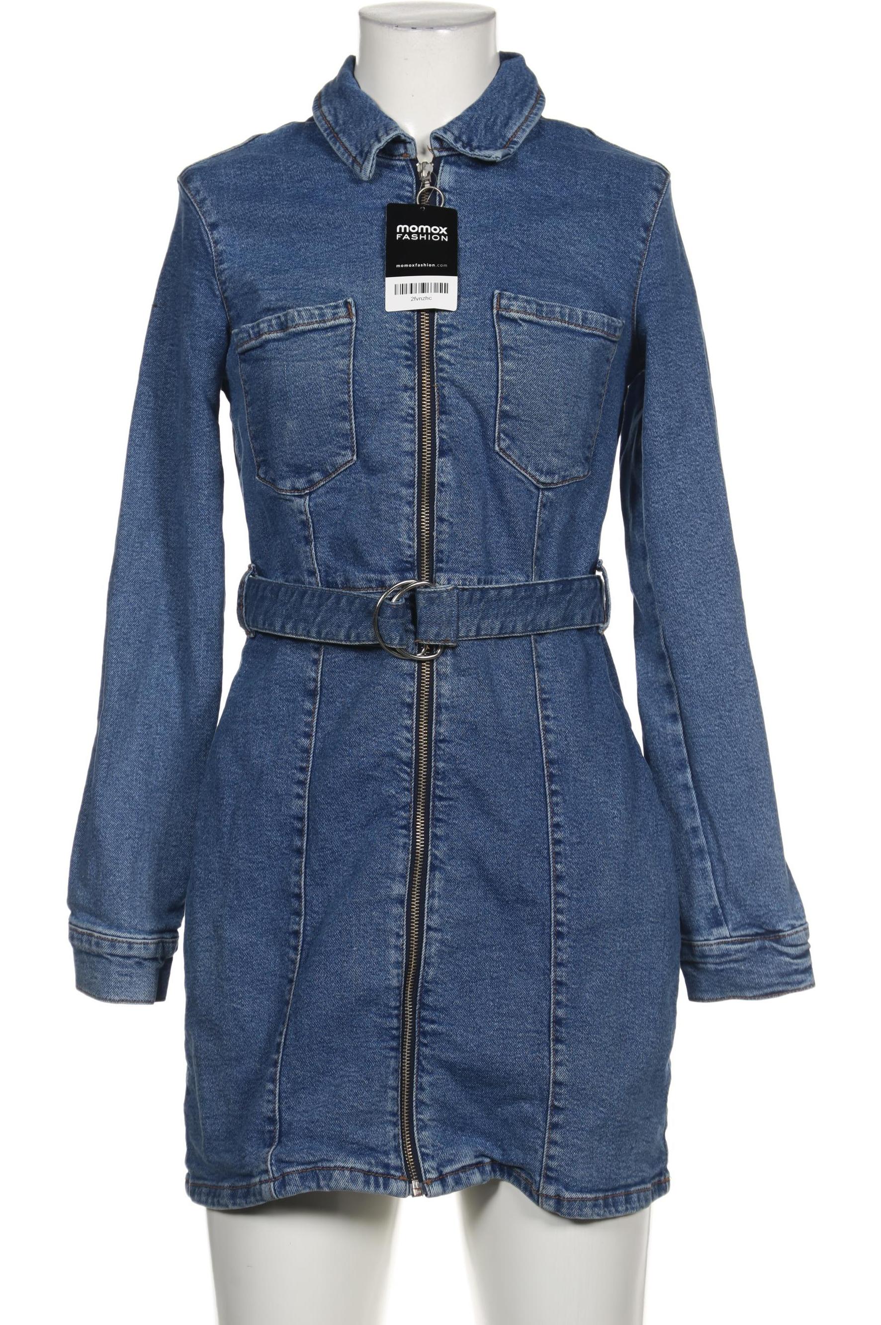 

bershka Damen Mantel, blau
