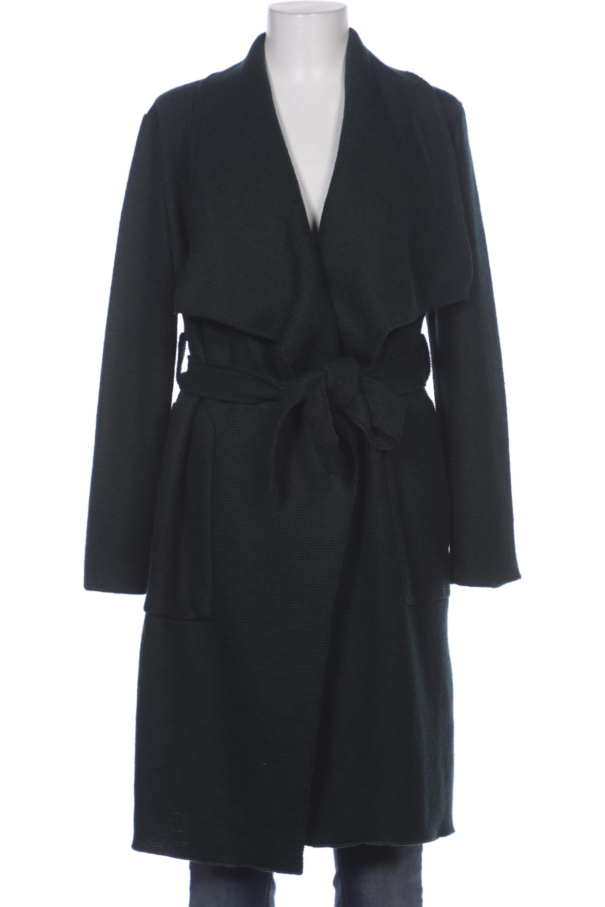 

bershka Damen Mantel, grün, Gr. 38