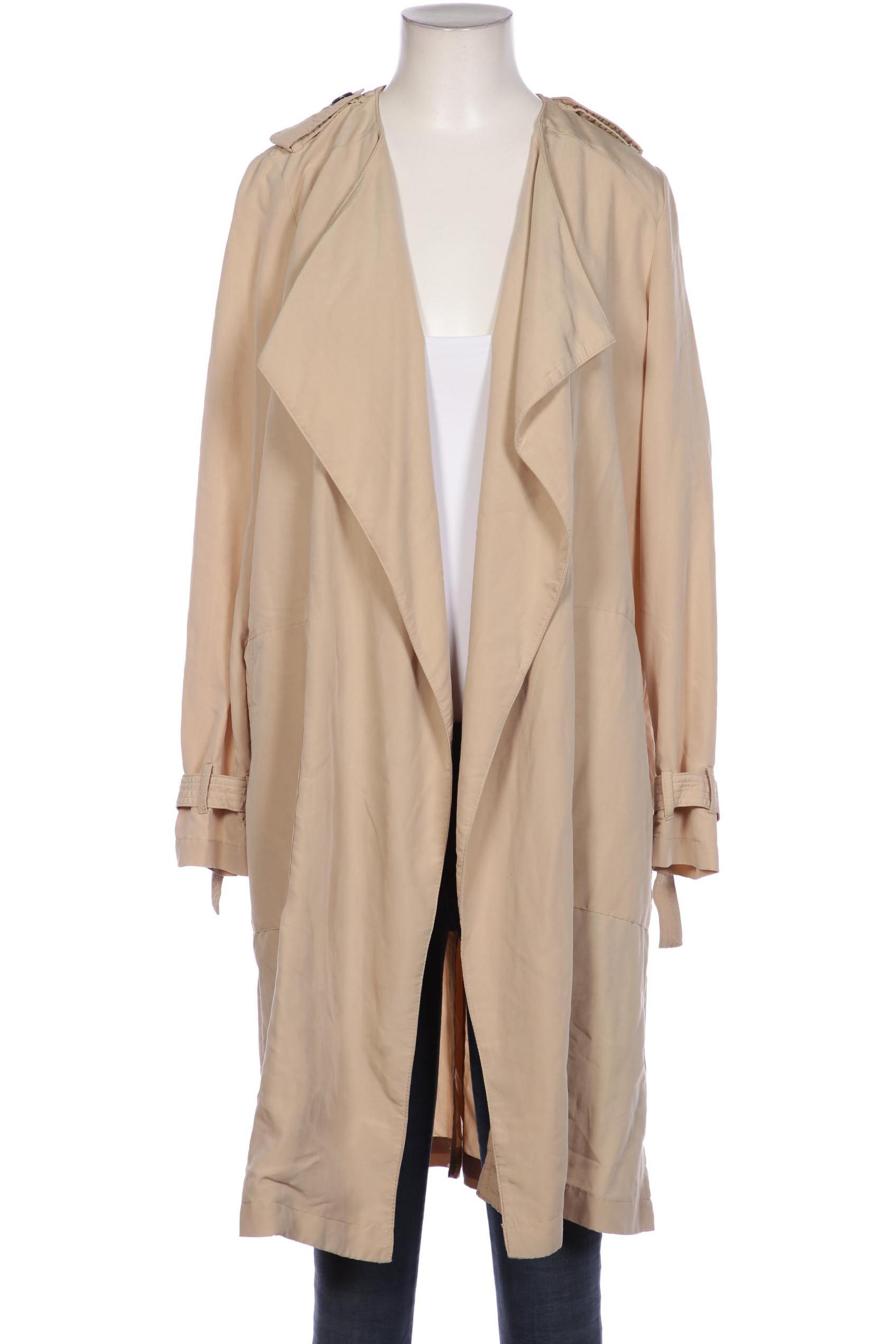 

bershka Damen Mantel, beige, Gr. 38