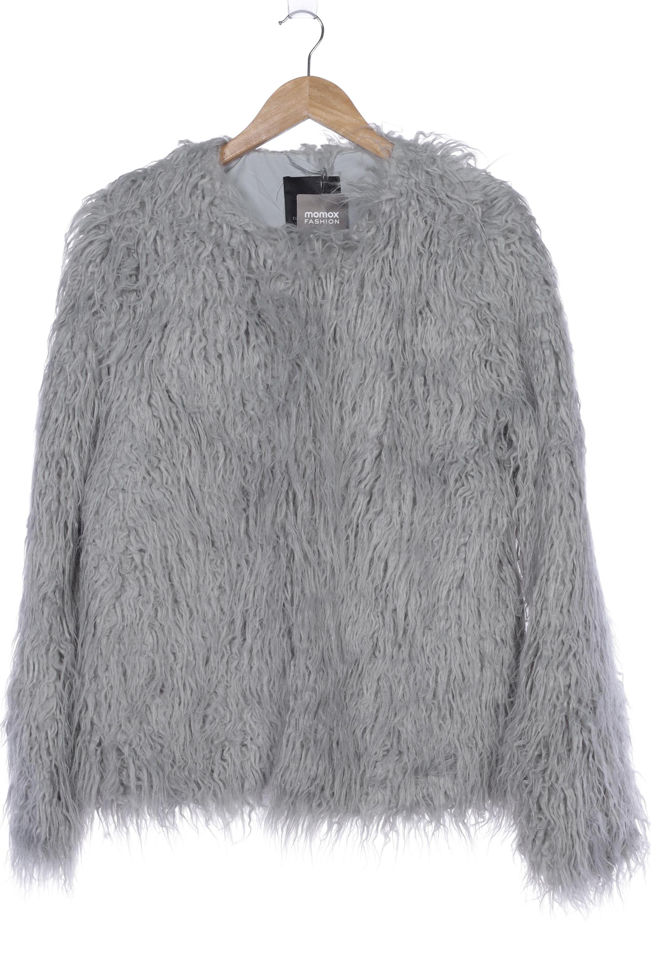 

bershka Damen Mantel, blau, Gr. 42