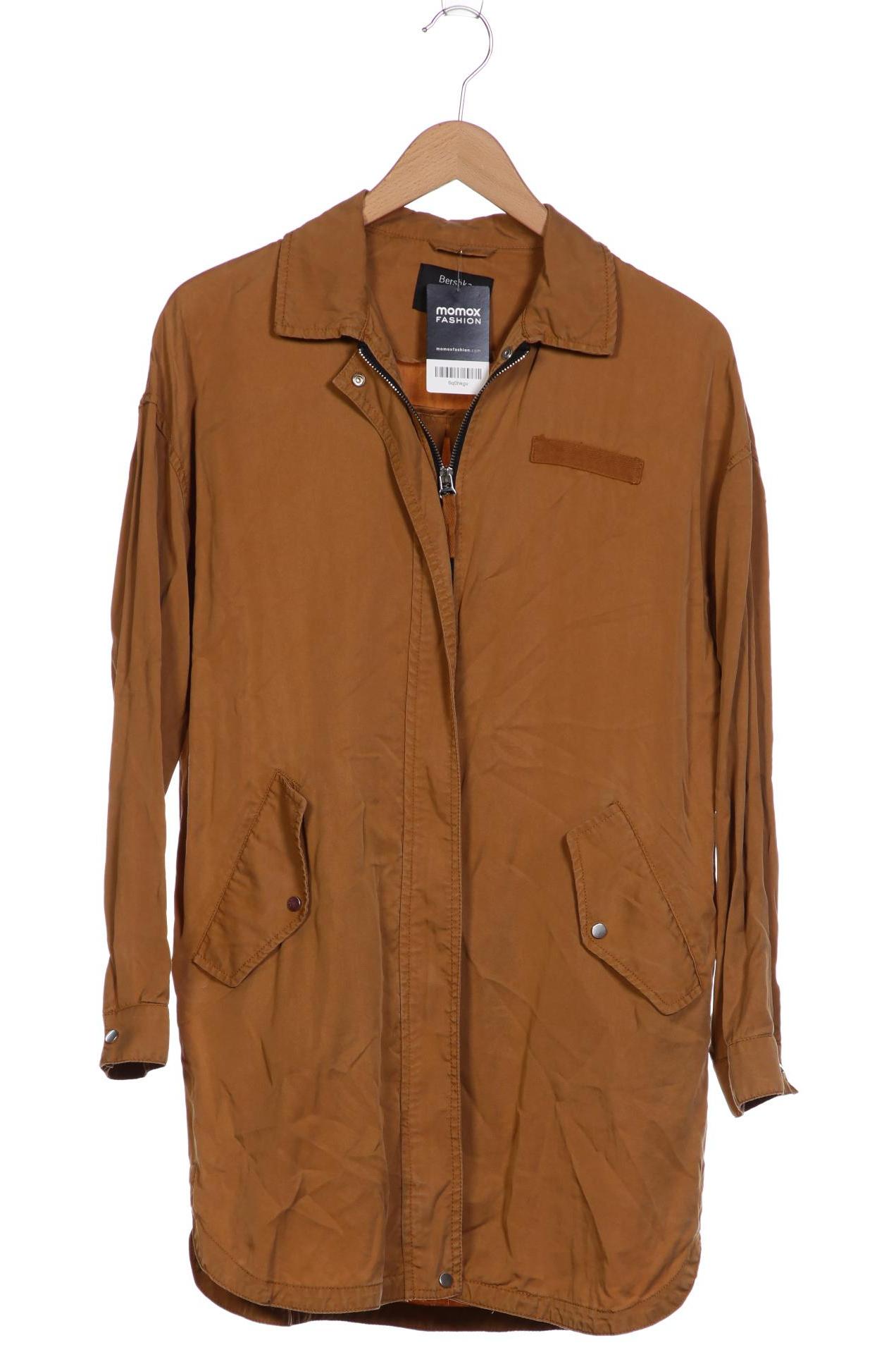 

bershka Damen Mantel, braun