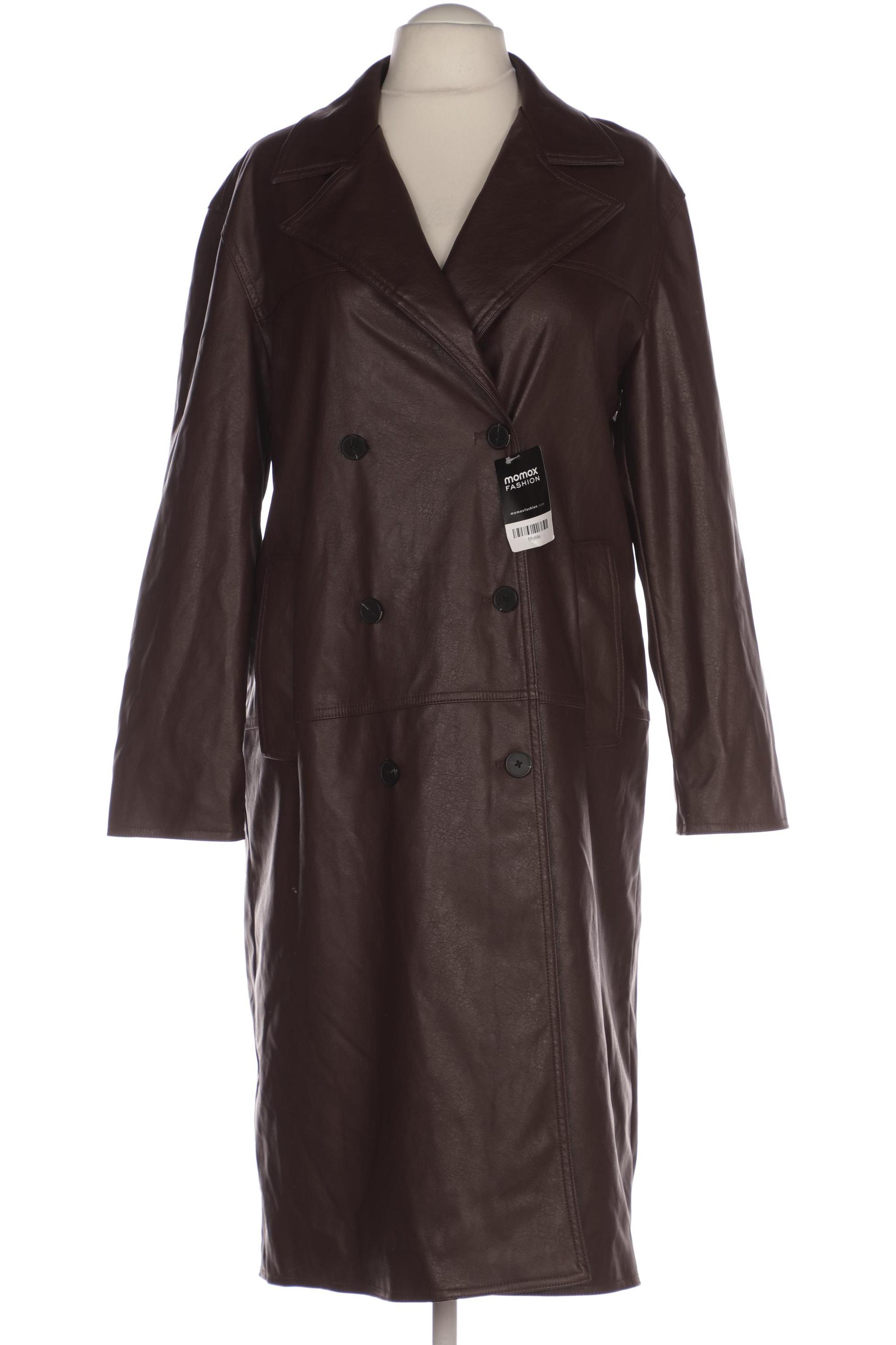 

bershka Damen Mantel, braun, Gr. 42