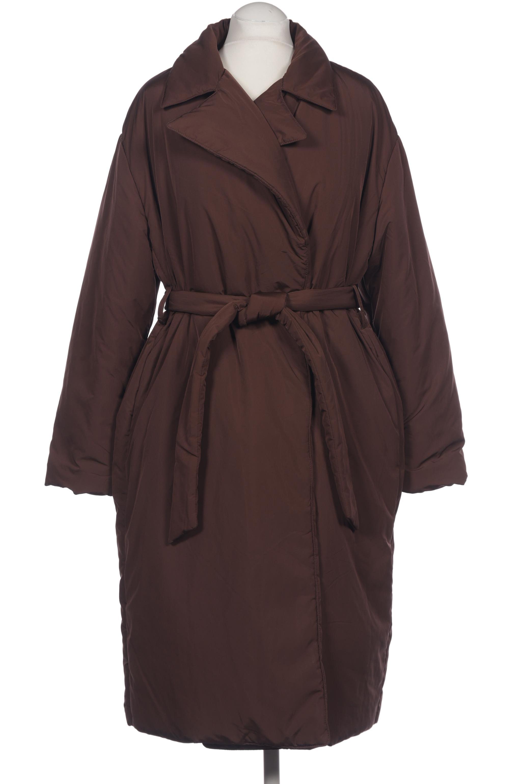 

bershka Damen Mantel, braun, Gr. 36