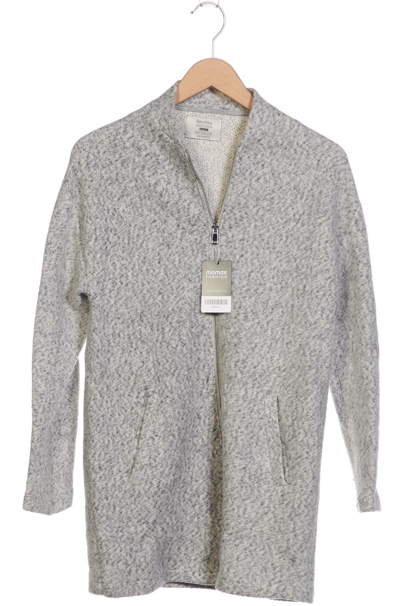 

bershka Damen Mantel, grau