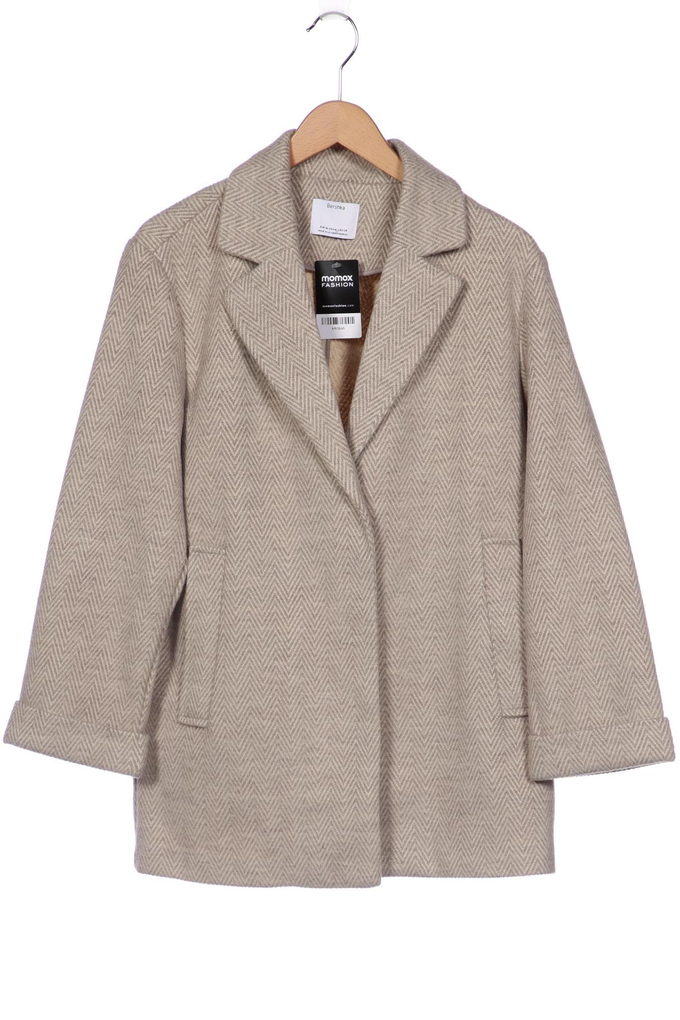 

bershka Damen Mantel, grau, Gr. 38