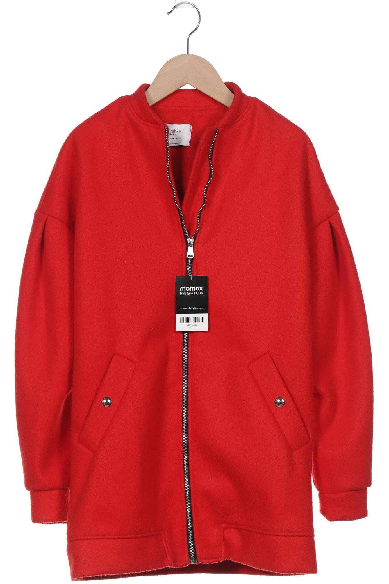 

bershka Damen Mantel, rot