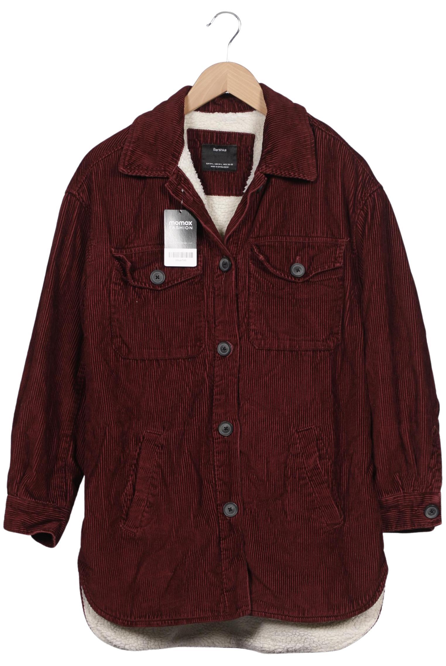Thumbnail - bershka Damen Mantel, bordeaux, Gr. 38