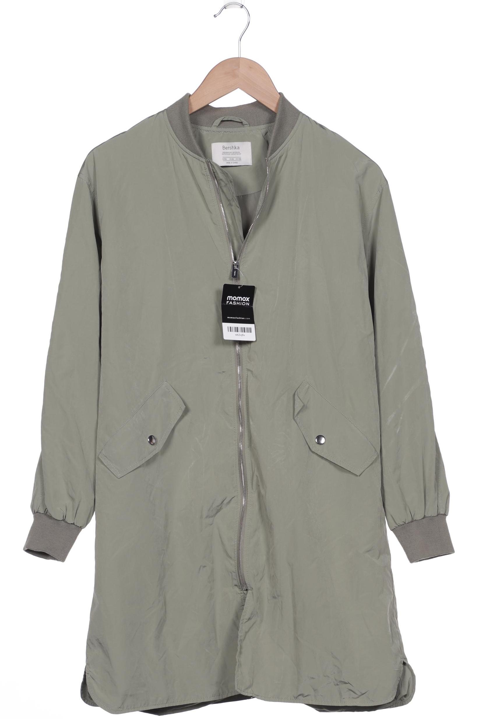 

bershka Damen Mantel, grün