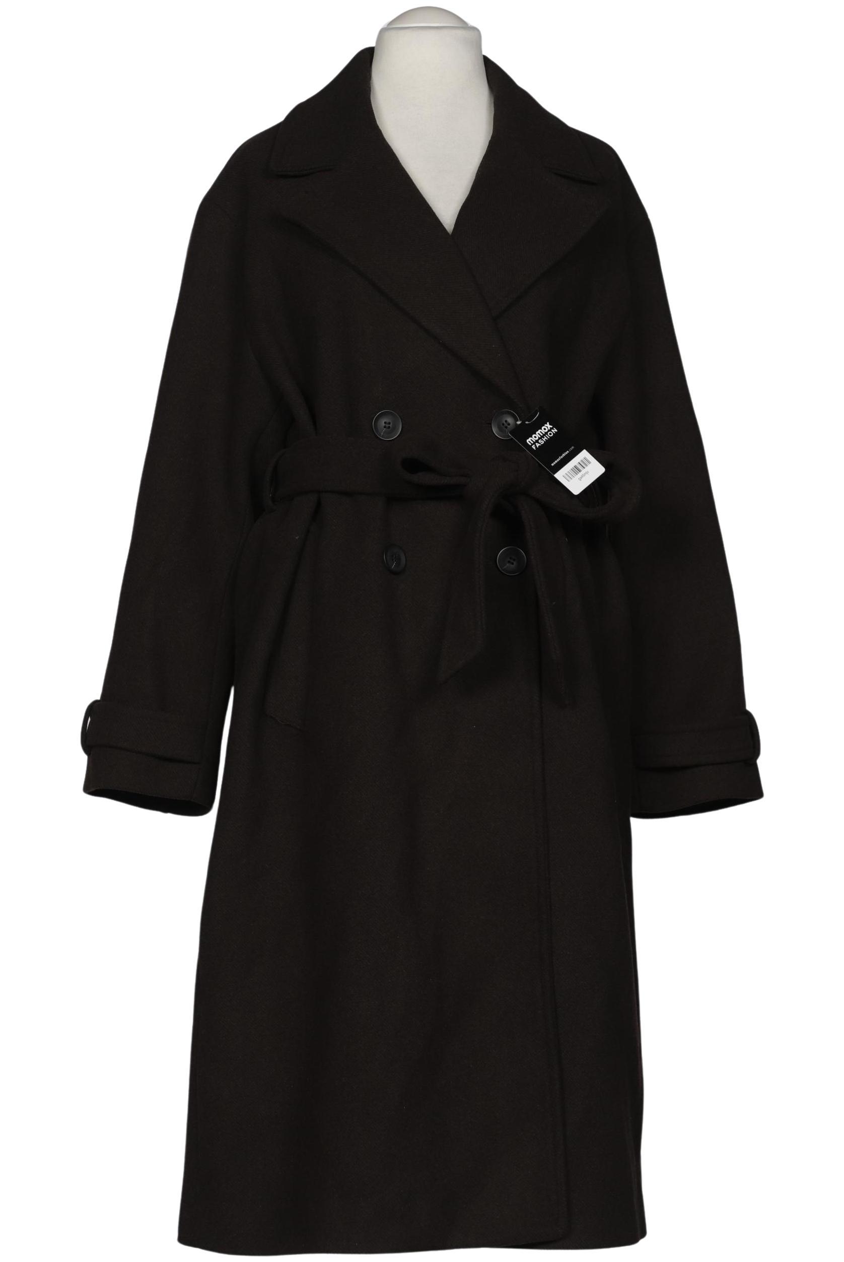 

bershka Damen Mantel, braun, Gr. 42