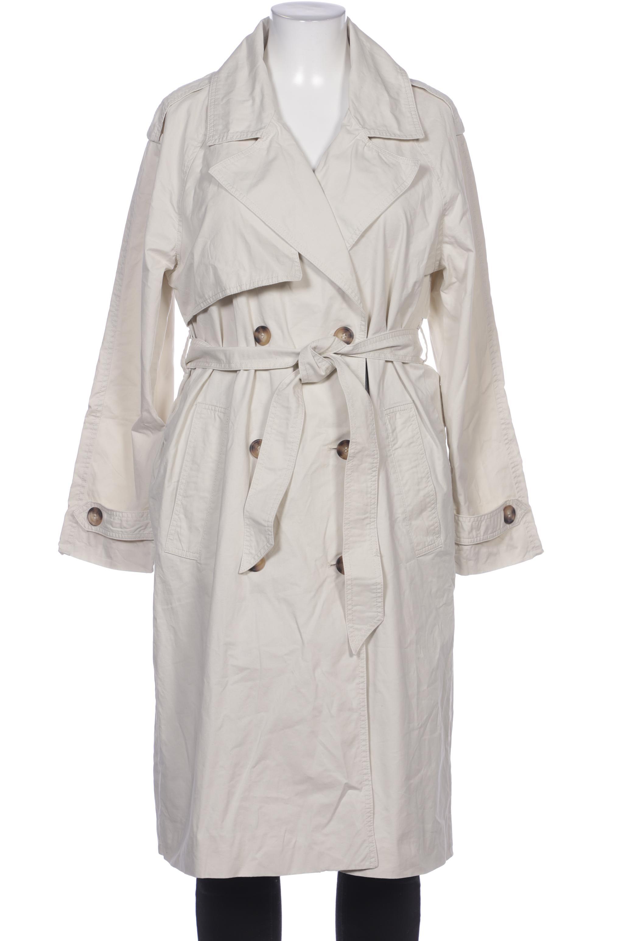 

bershka Damen Mantel, beige, Gr. 42