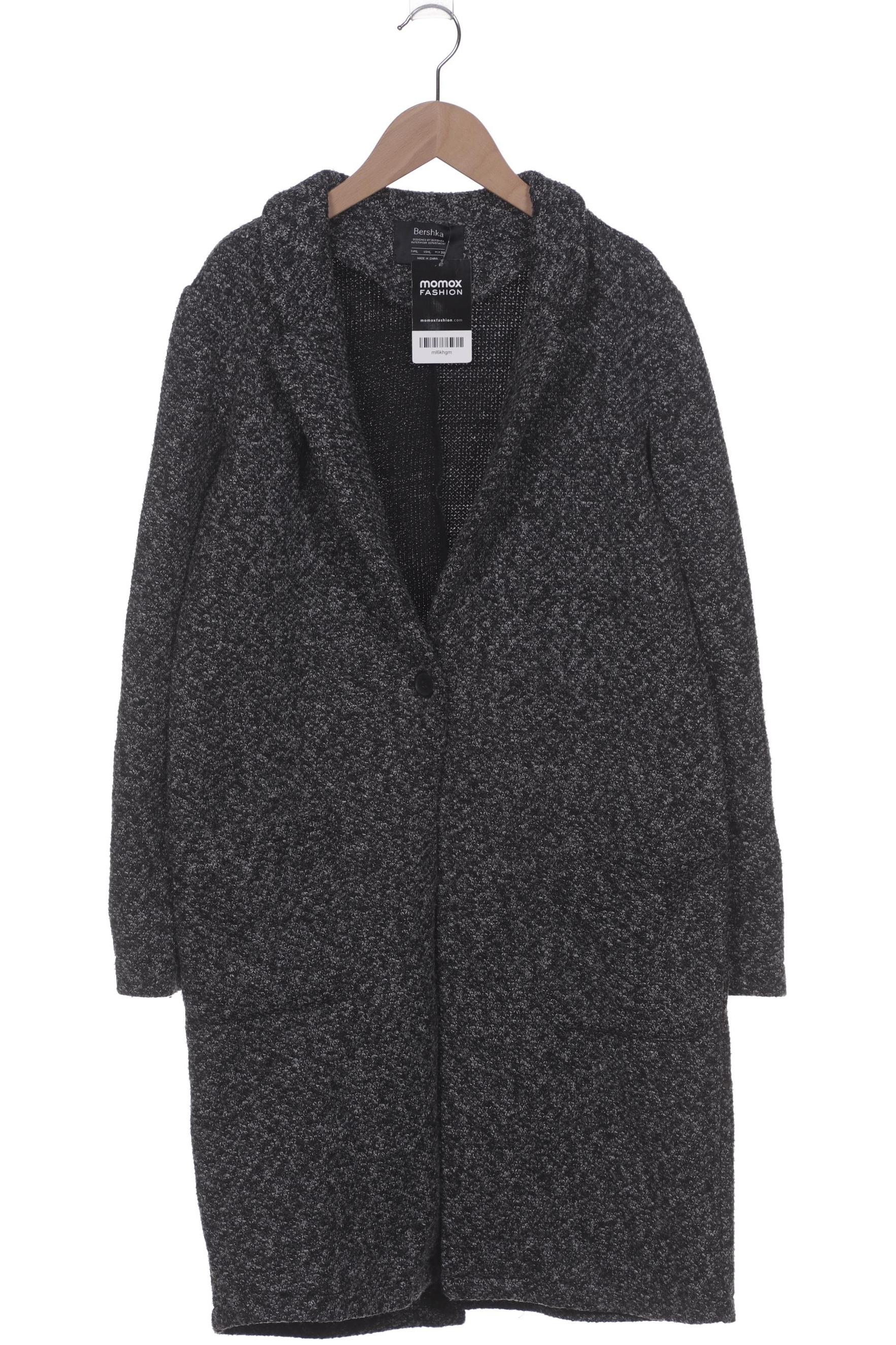 

bershka Damen Mantel, grau, Gr. 42