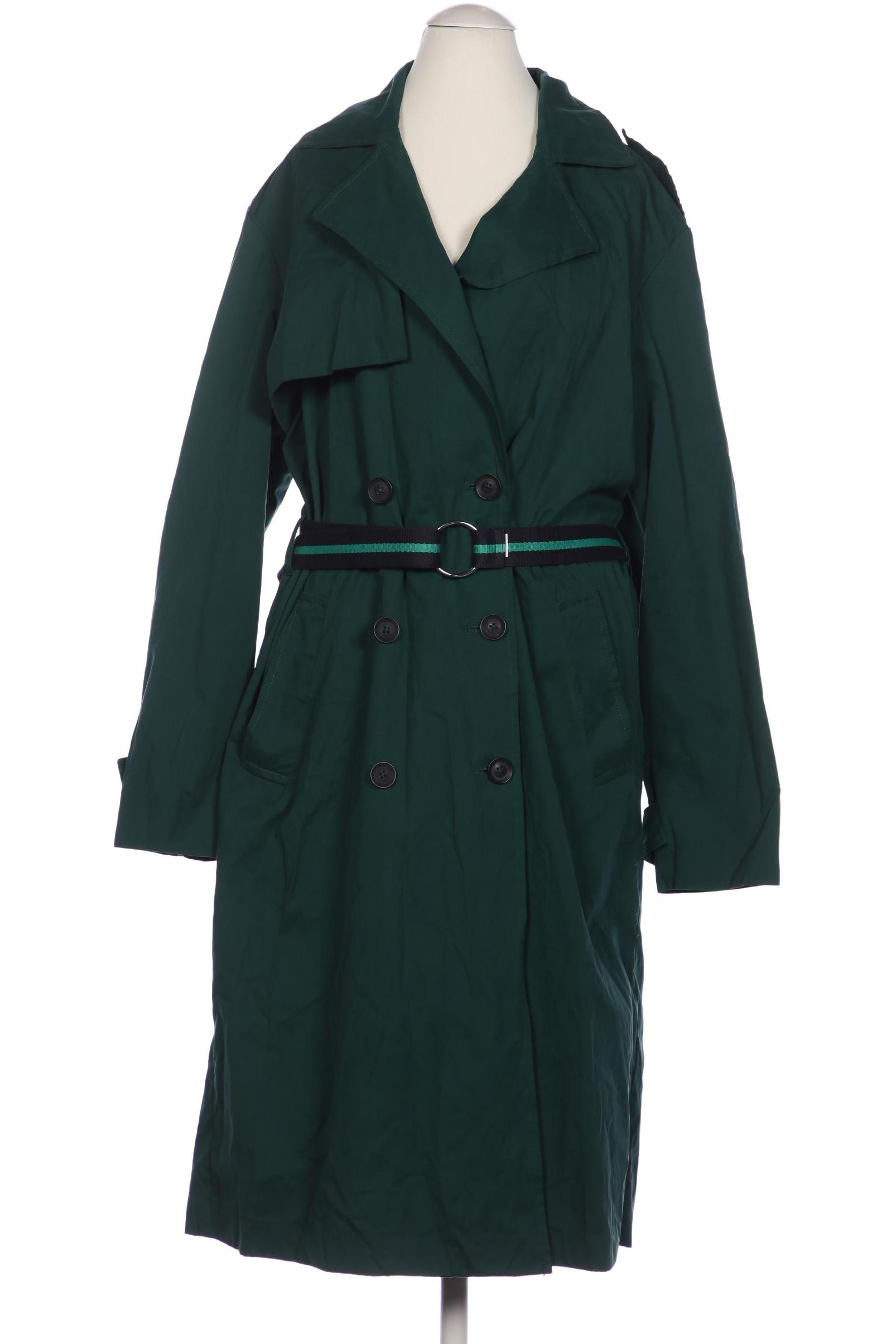 

bershka Damen Mantel, türkis, Gr. 36