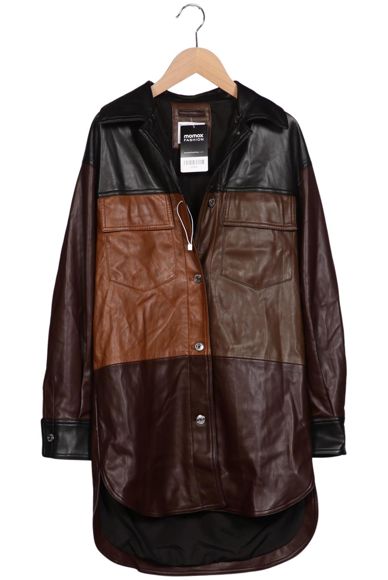 

bershka Damen Mantel, mehrfarbig, Gr. 34