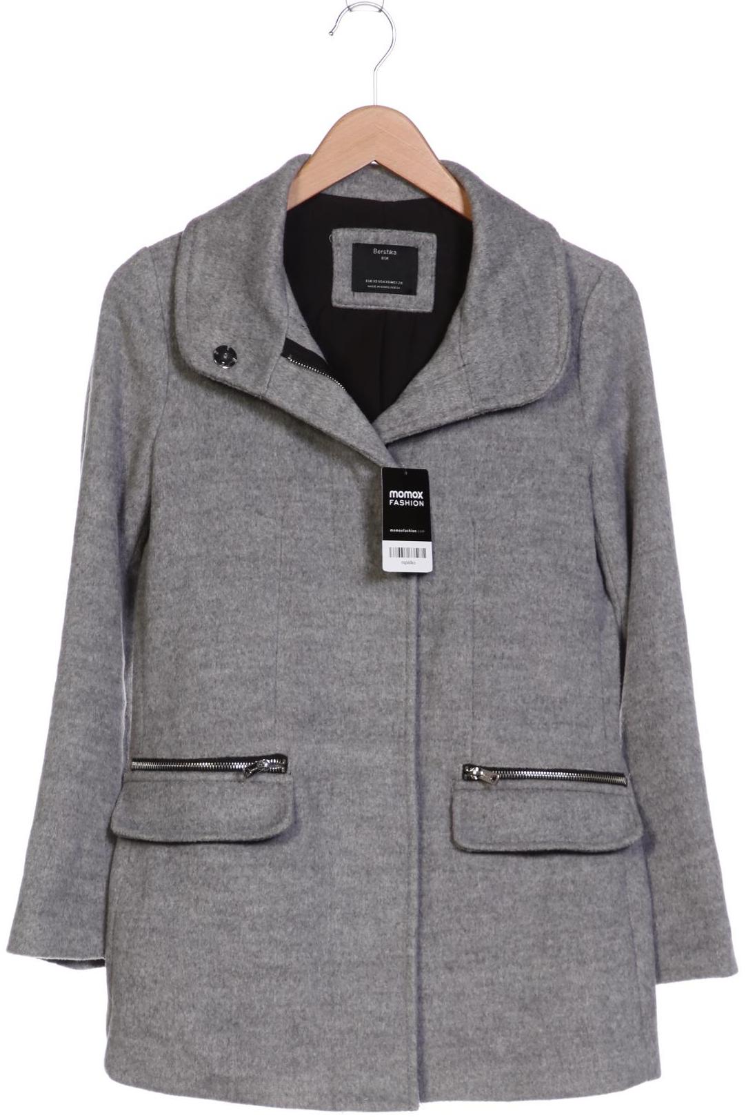 

bershka Damen Mantel, grau