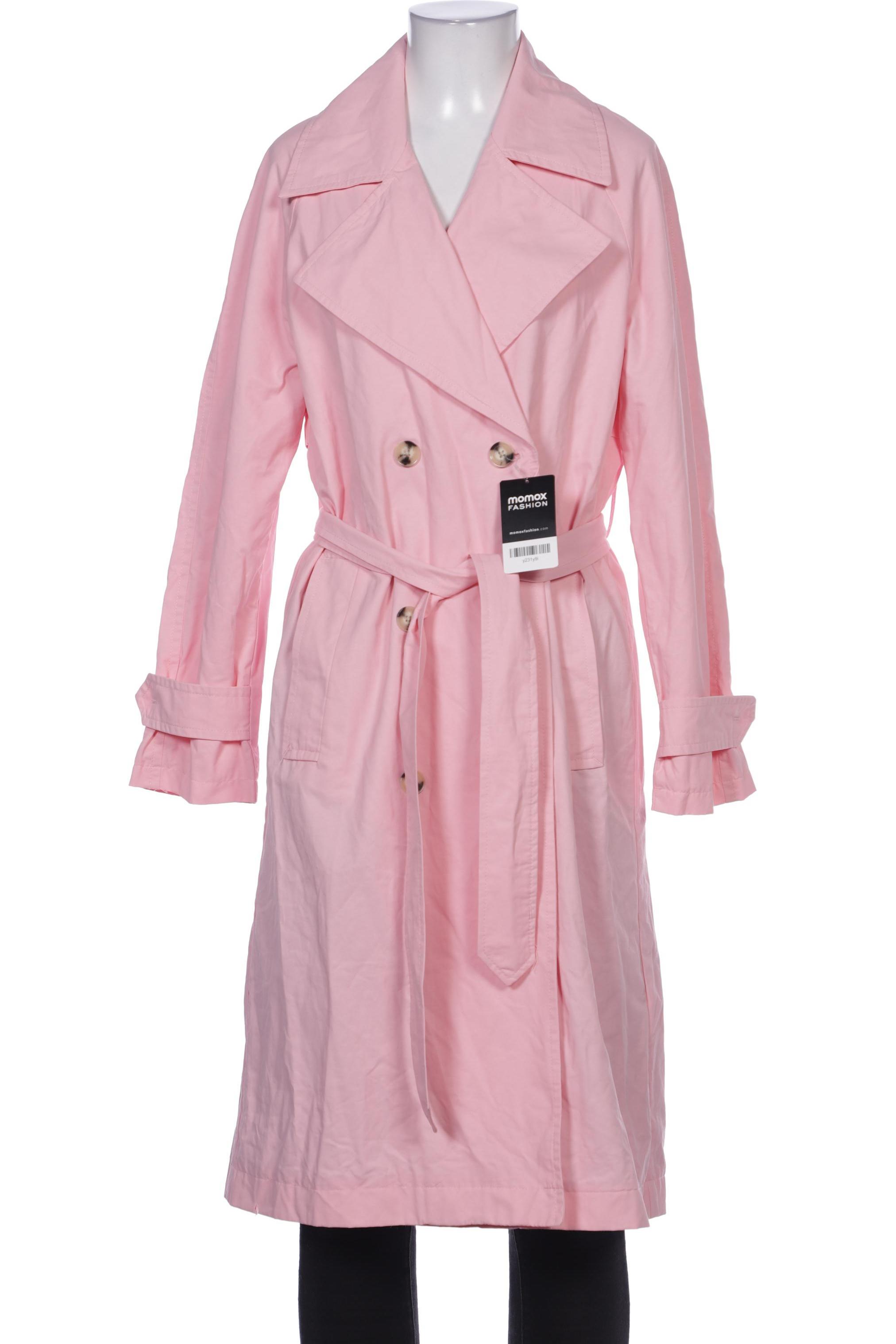 

bershka Damen Mantel, pink, Gr. 34