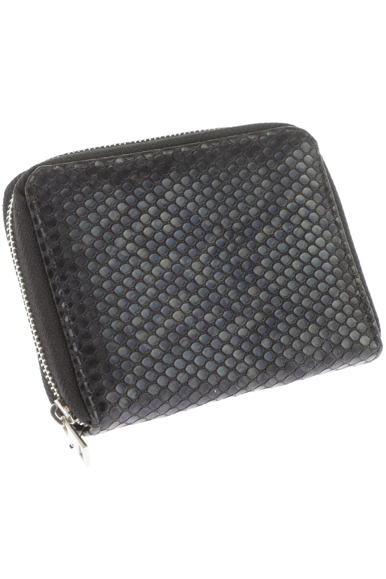 

bershka Damen Portemonnaie, schwarz, Gr.