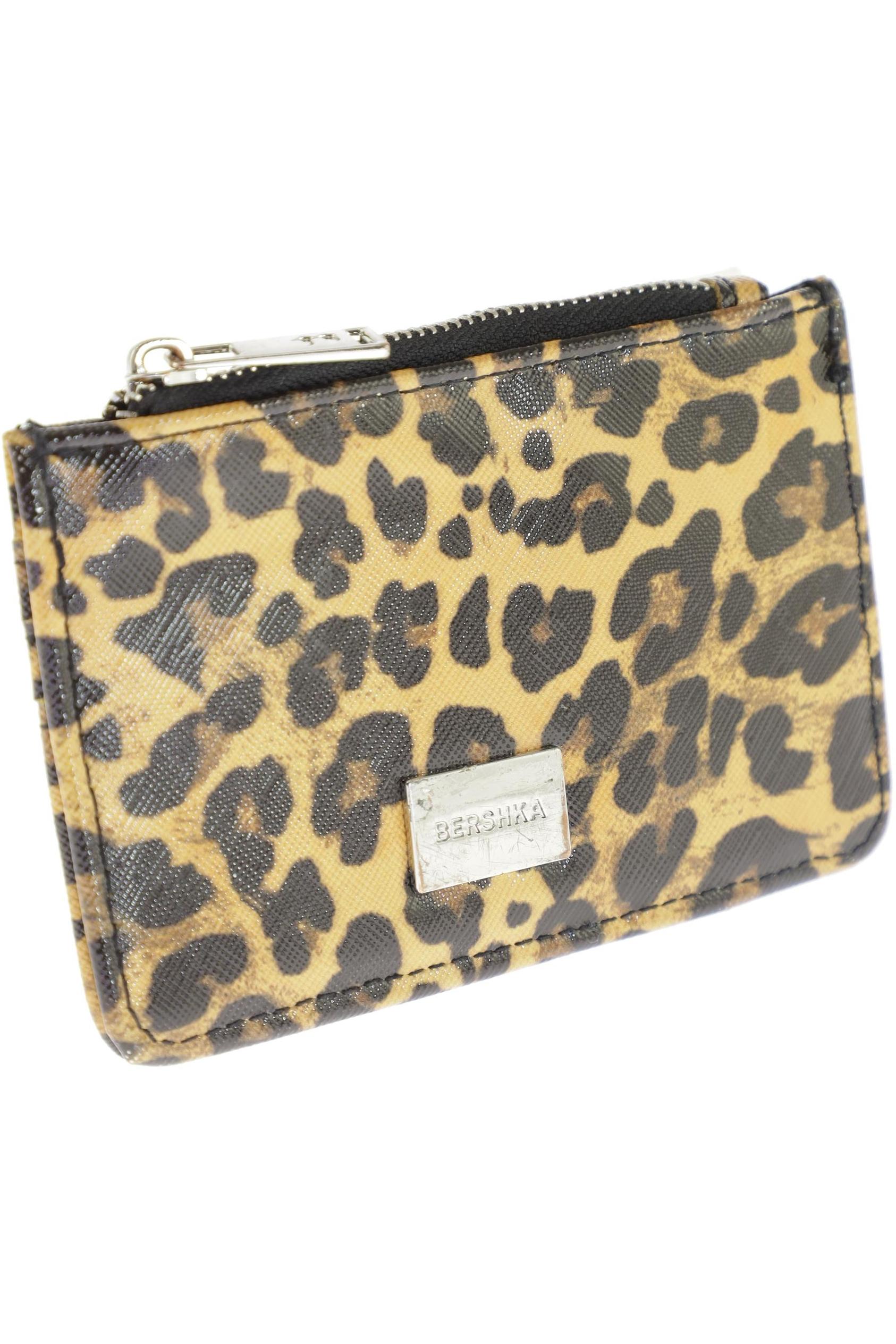 

bershka Damen Portemonnaie, beige, Gr.