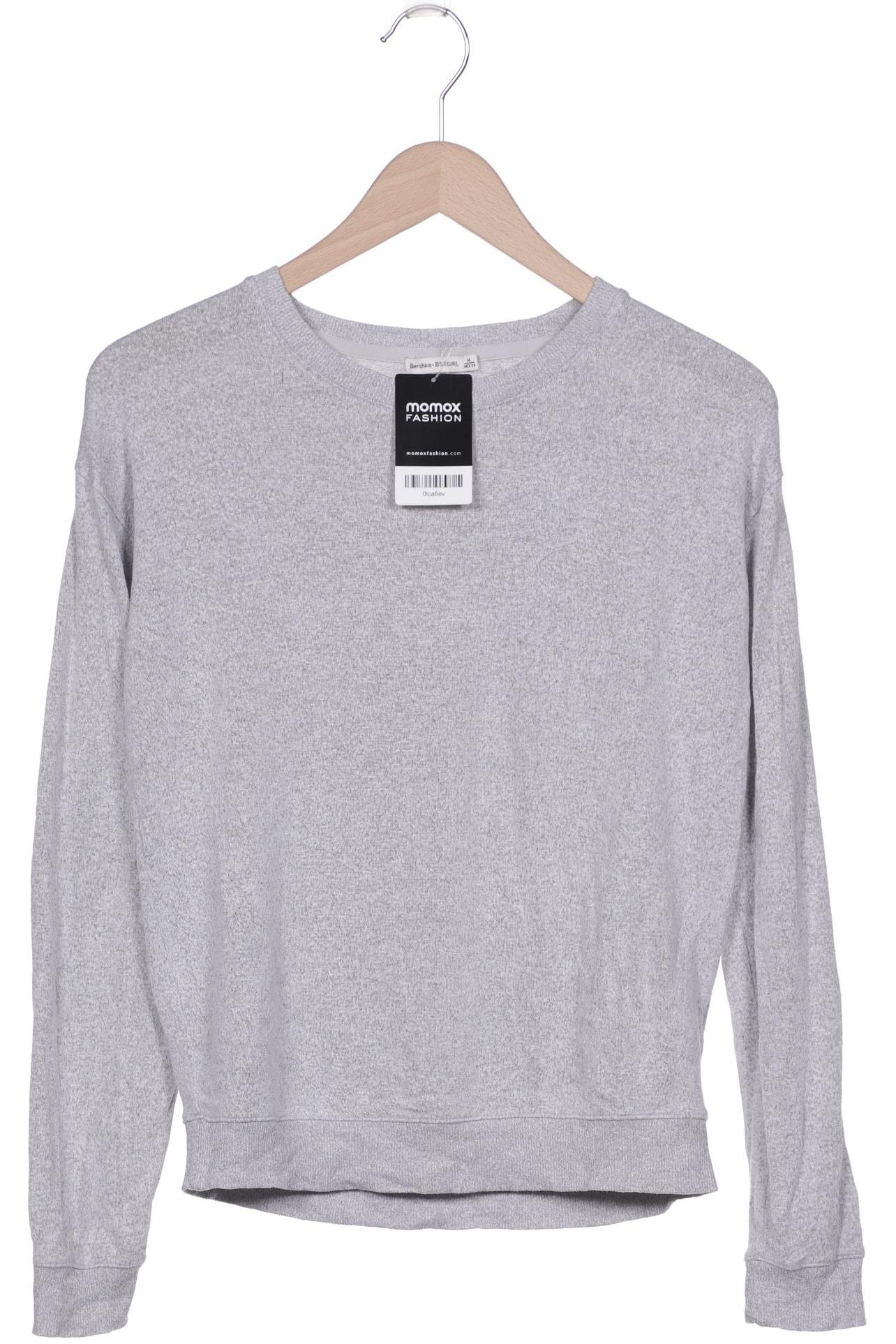 

bershka Damen Pullover, grau