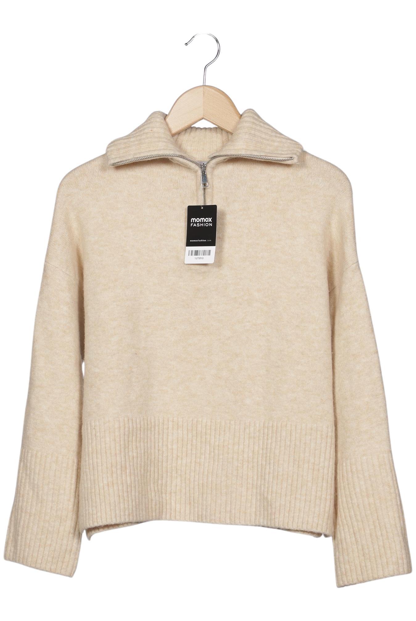 

bershka Damen Pullover, beige, Gr. 36