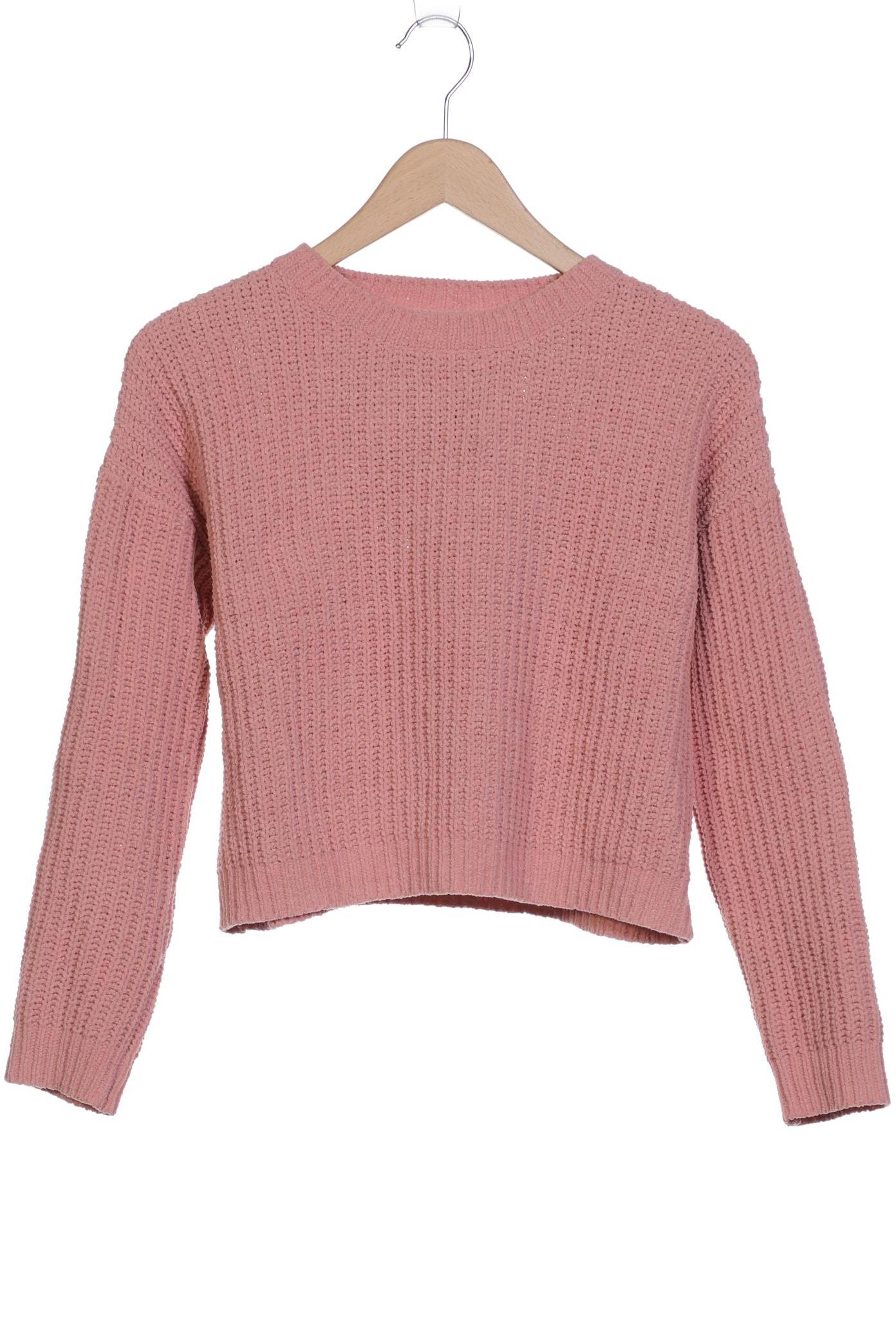 

bershka Damen Pullover, pink, Gr. 34