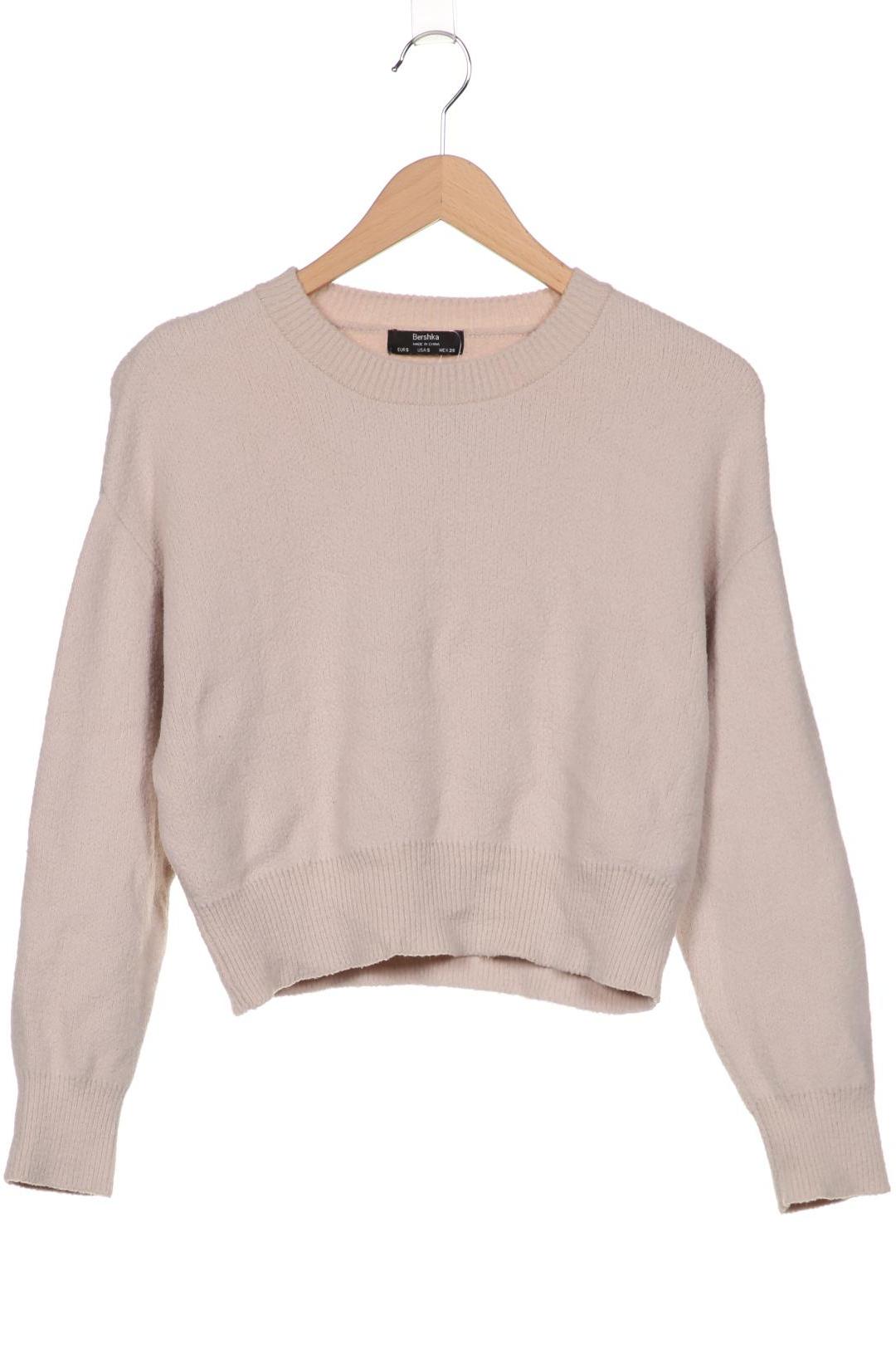 

bershka Damen Pullover, beige