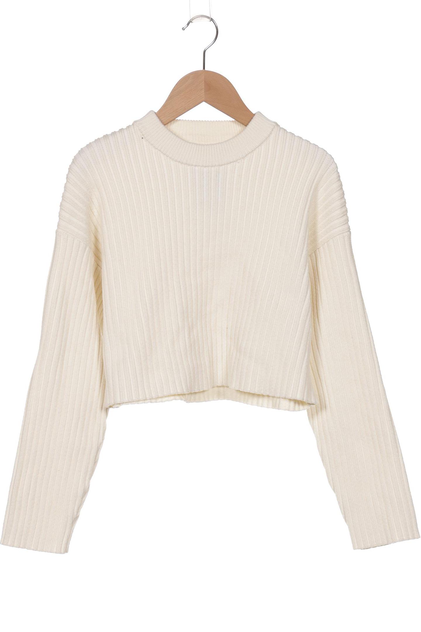 

bershka Damen Pullover, beige, Gr. 36