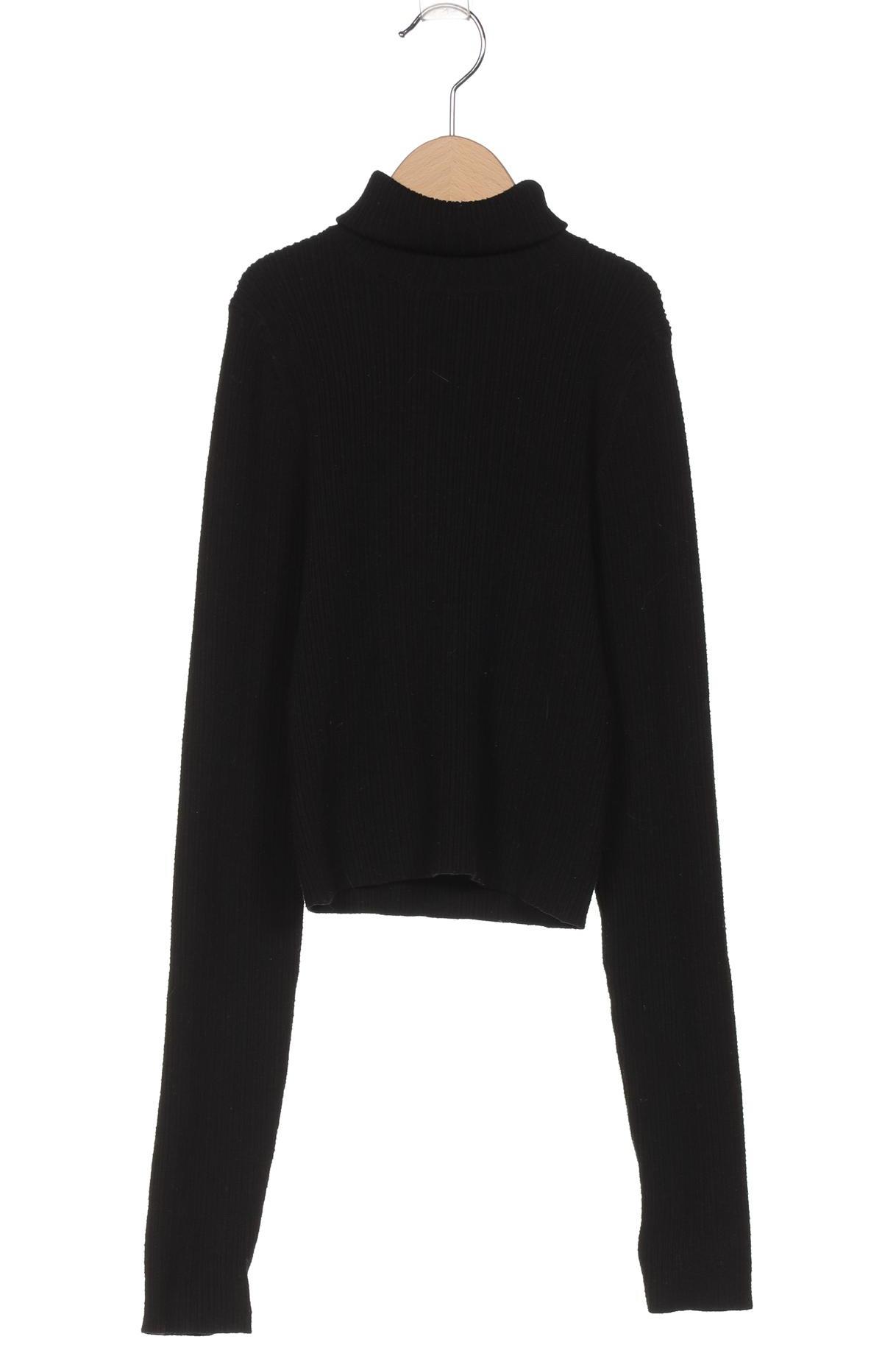 

bershka Damen Pullover, schwarz, Gr. 34