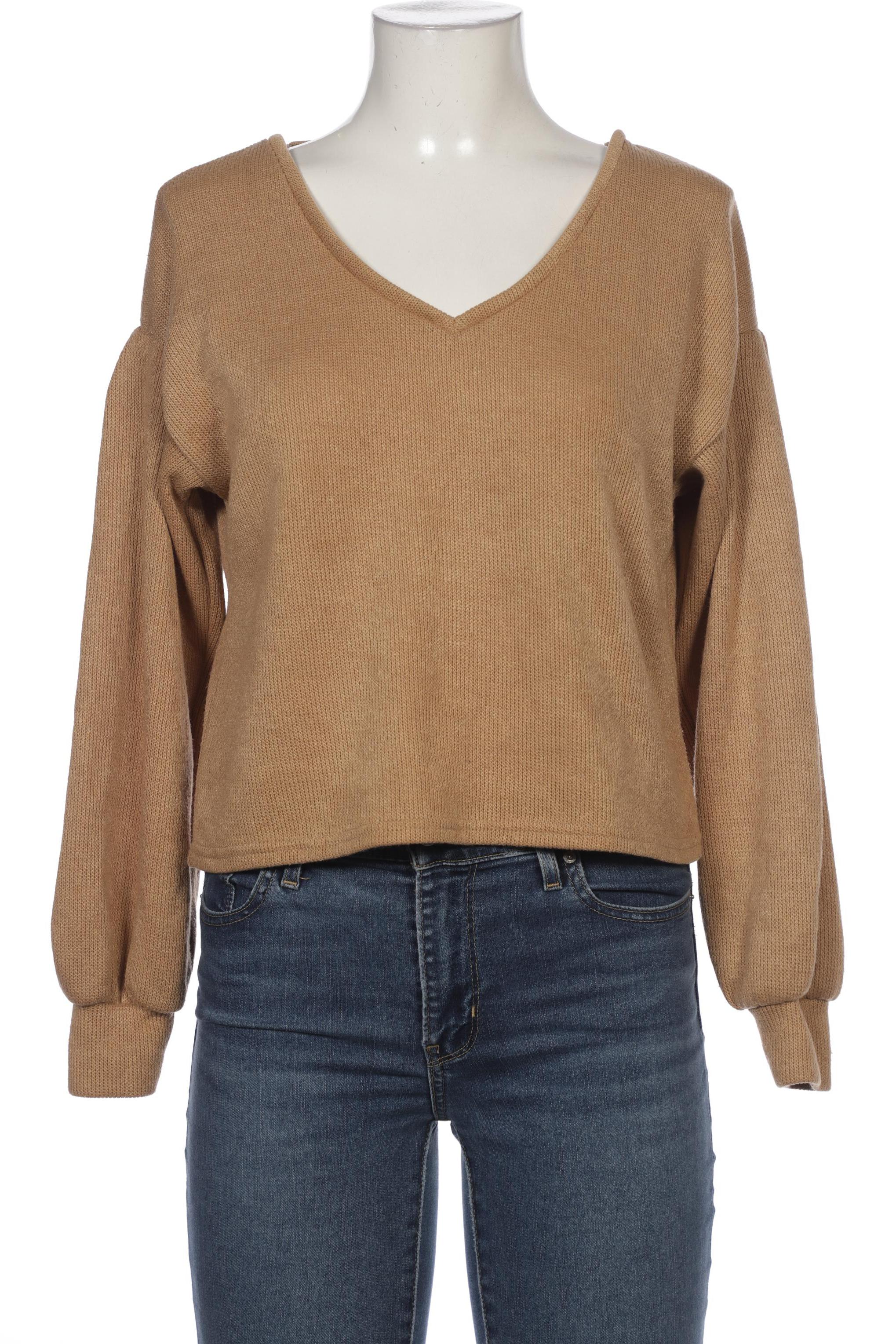 

bershka Damen Pullover, braun, Gr. 38