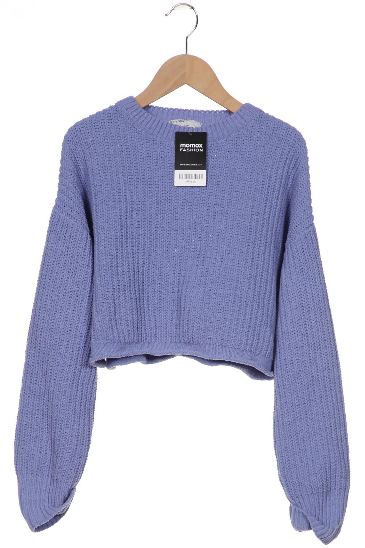 

bershka Damen Pullover, blau, Gr. 36