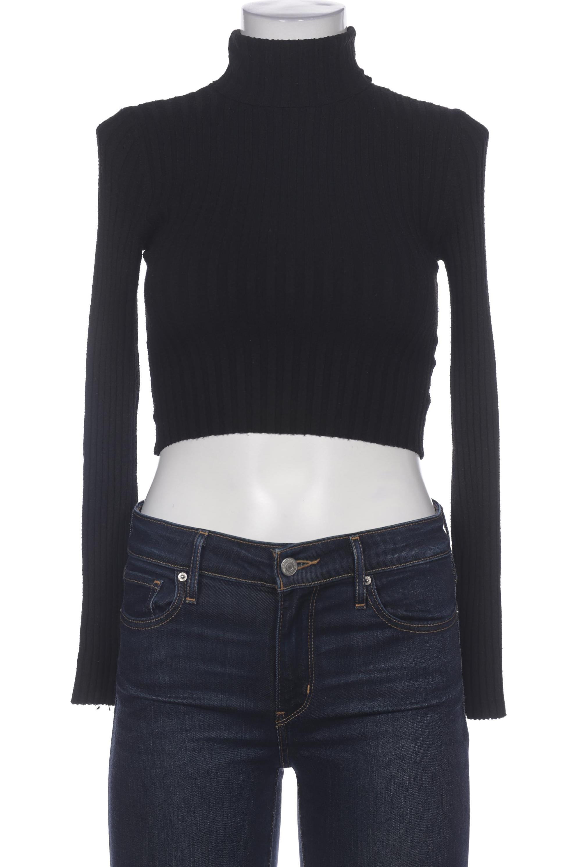 

bershka Damen Pullover, schwarz, Gr. 36