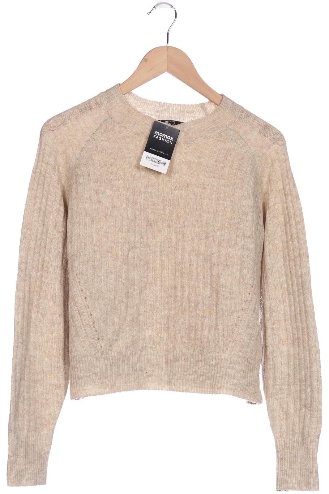 

bershka Damen Pullover, beige, Gr. 36