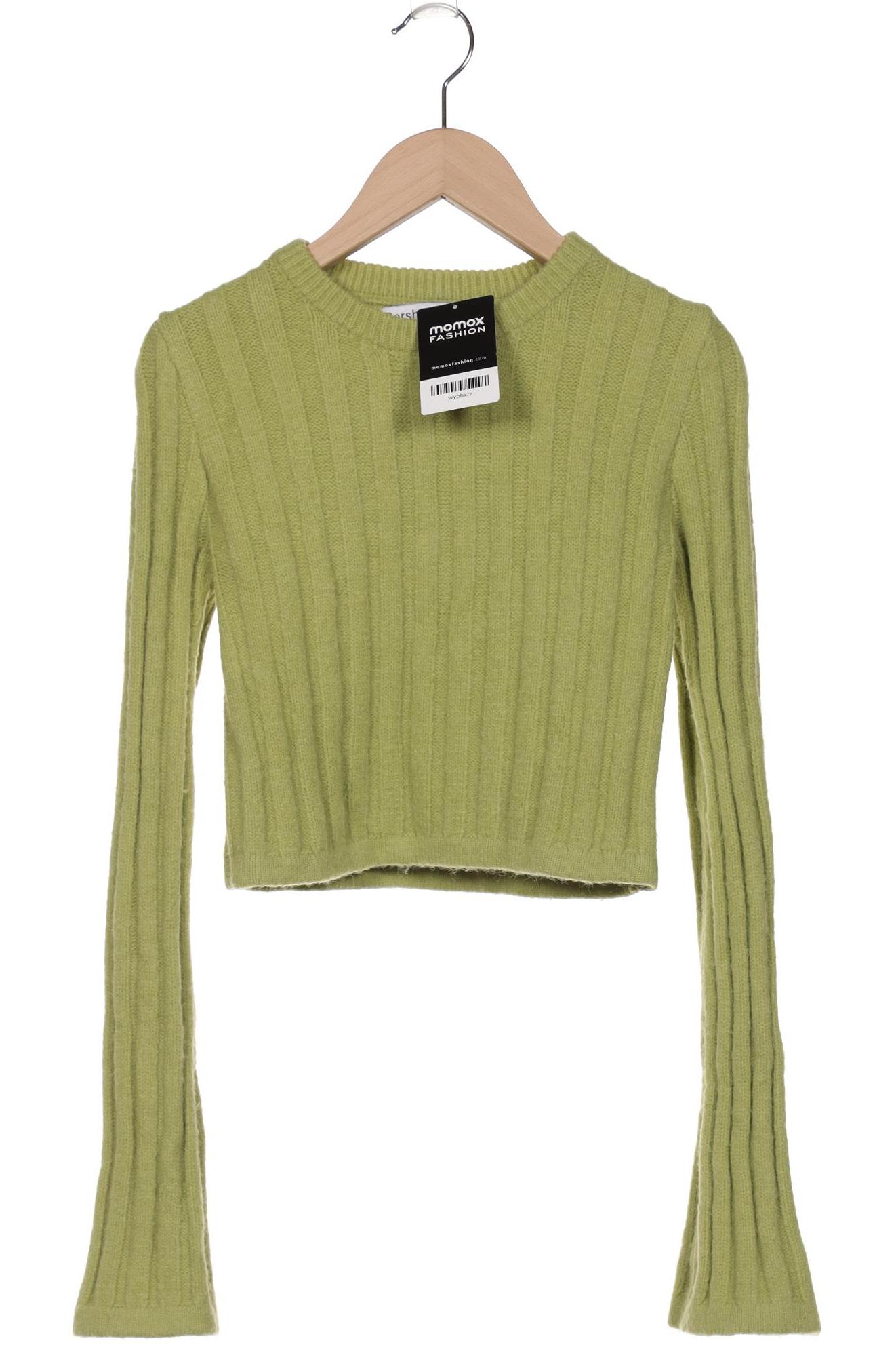 

bershka Damen Pullover, grün, Gr. 38