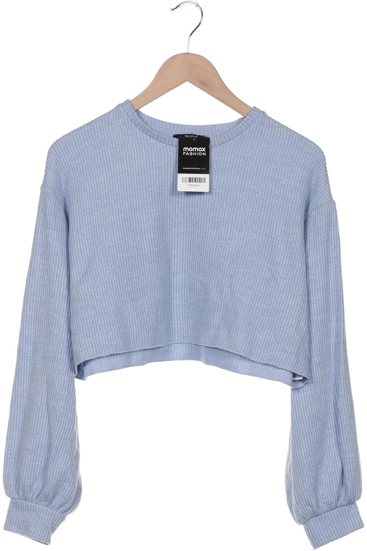 

bershka Damen Pullover, hellblau, Gr. 38
