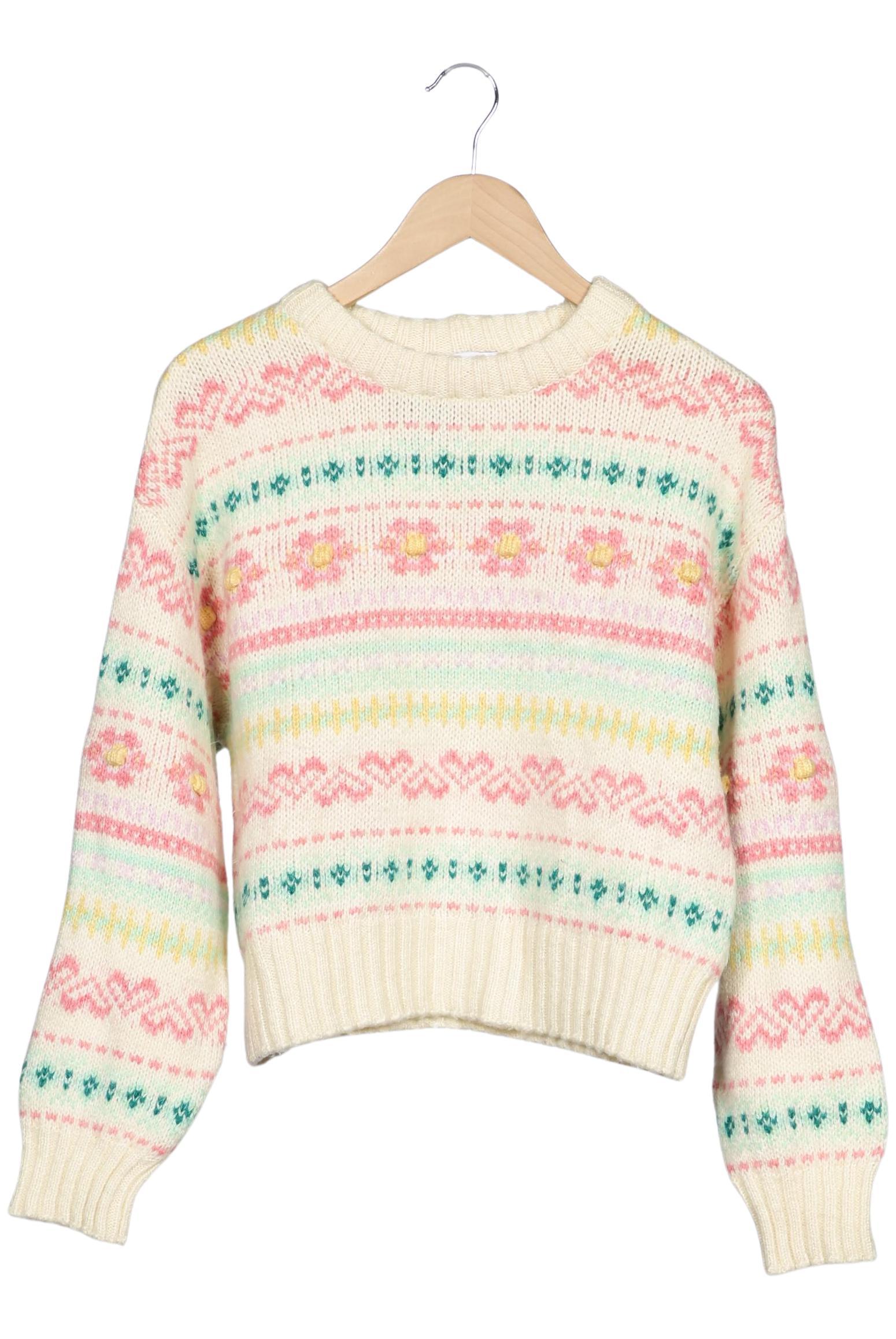 

bershka Damen Pullover, mehrfarbig, Gr. 36