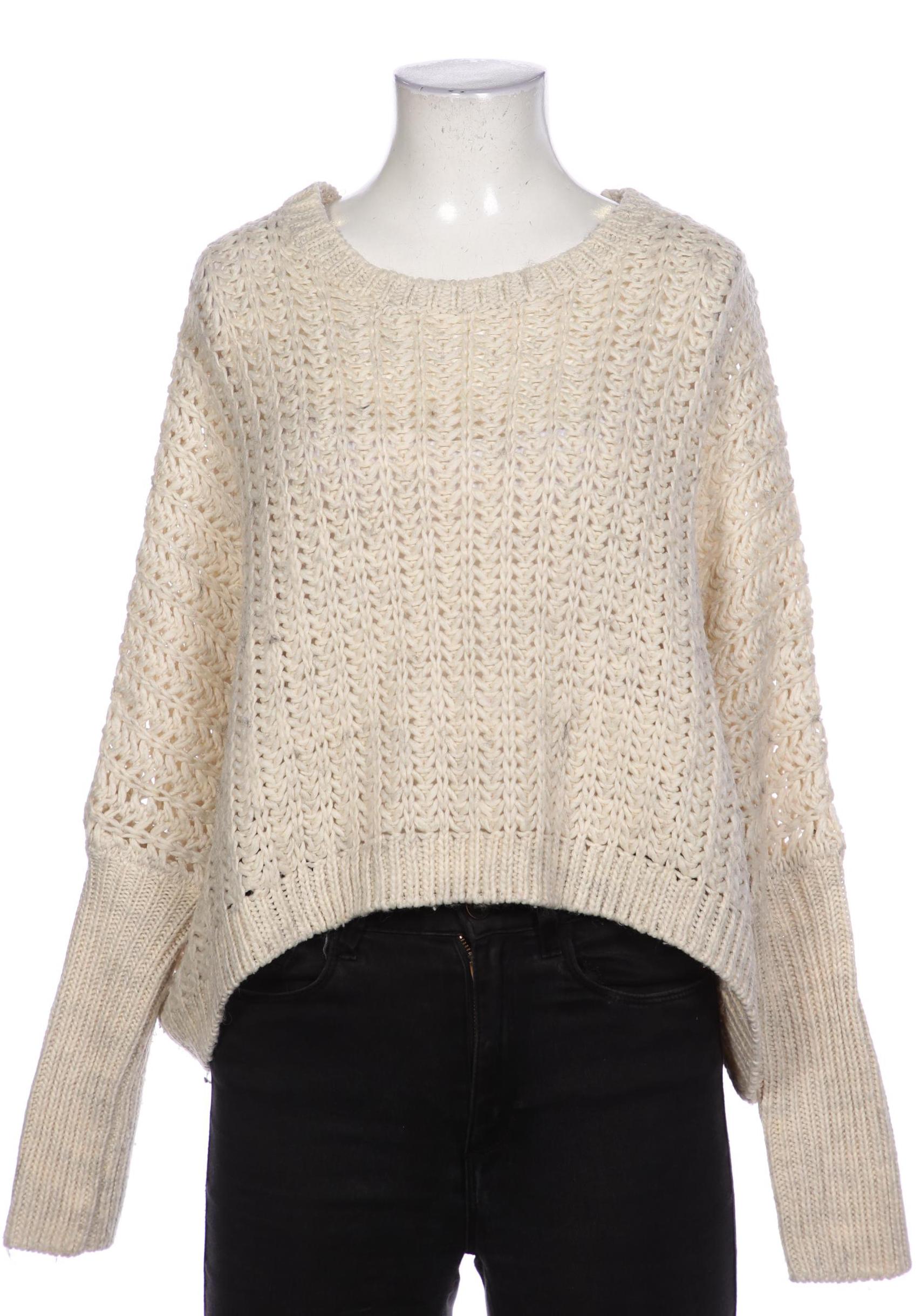 

bershka Damen Pullover, beige, Gr. 36