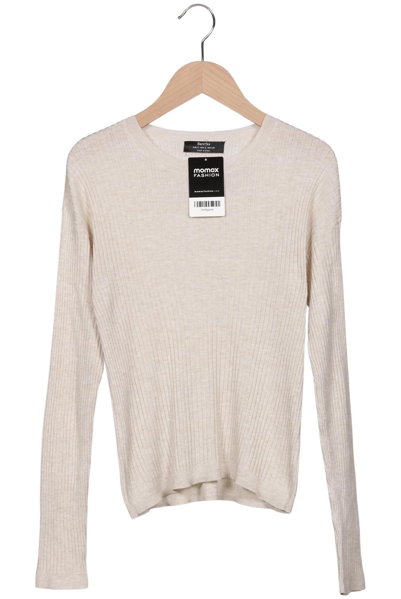 

bershka Damen Pullover, beige, Gr. 36